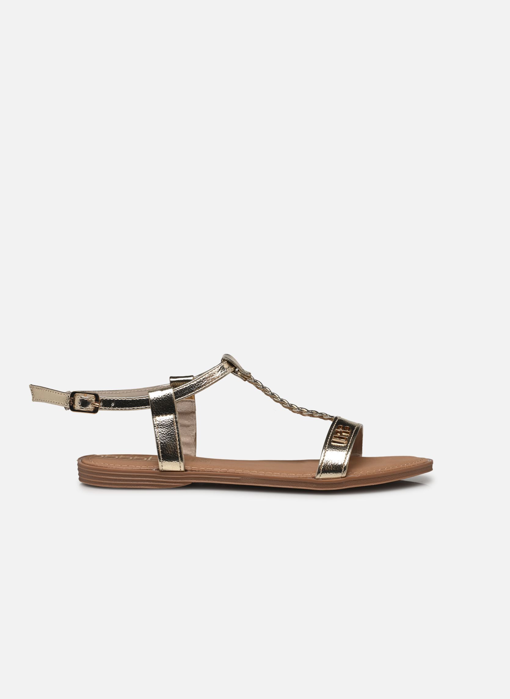 Sandalias planas LIE mujer oro y bronce LPB -LES PETITES BOMBES Sandalias planas LIE mujer oro y bronce Champagne metal