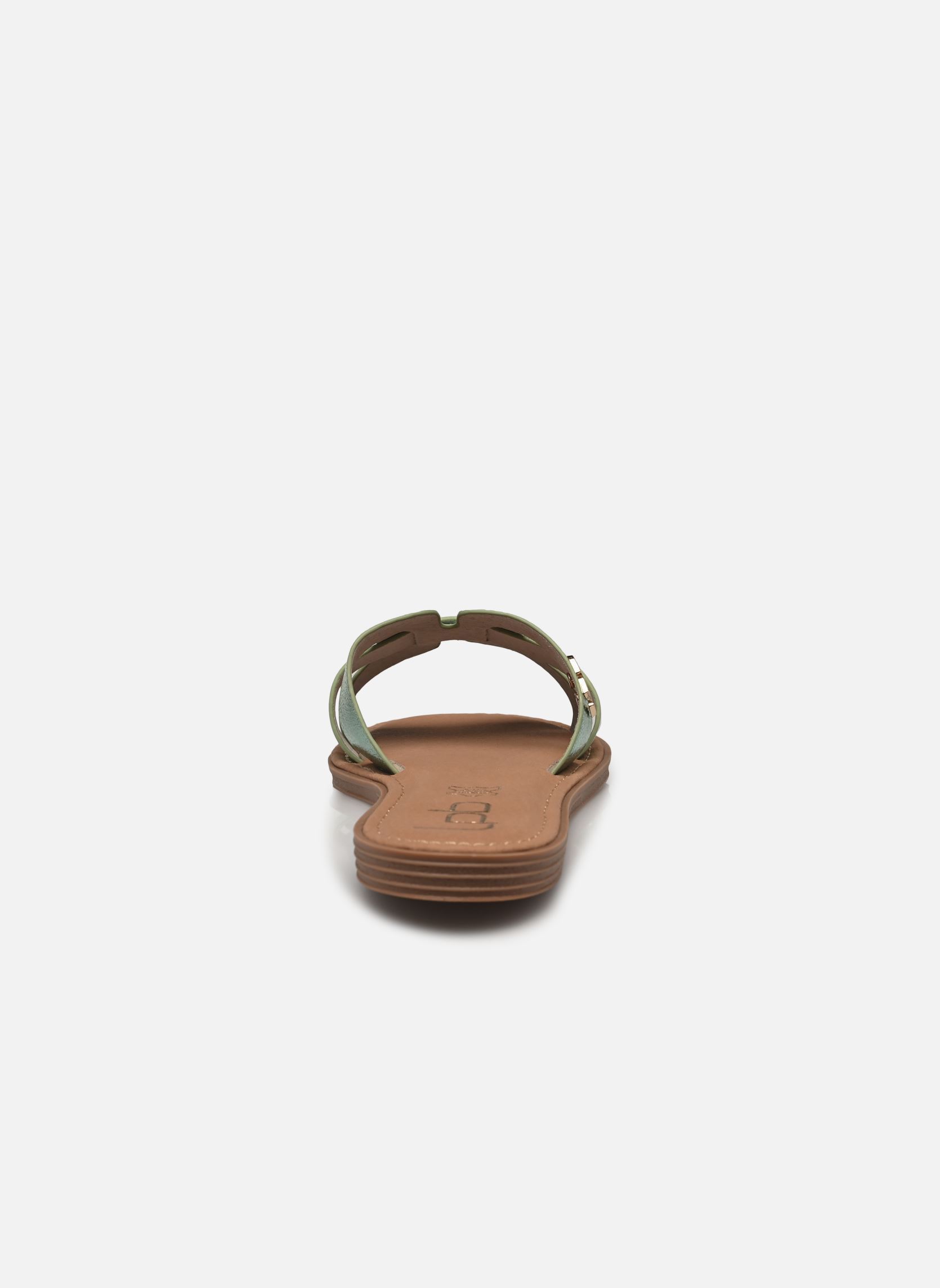 Mules et sabots LINA femme vert LPB -LES PETITES BOMBES Mules et sabots LINA femme vert Amande Metal