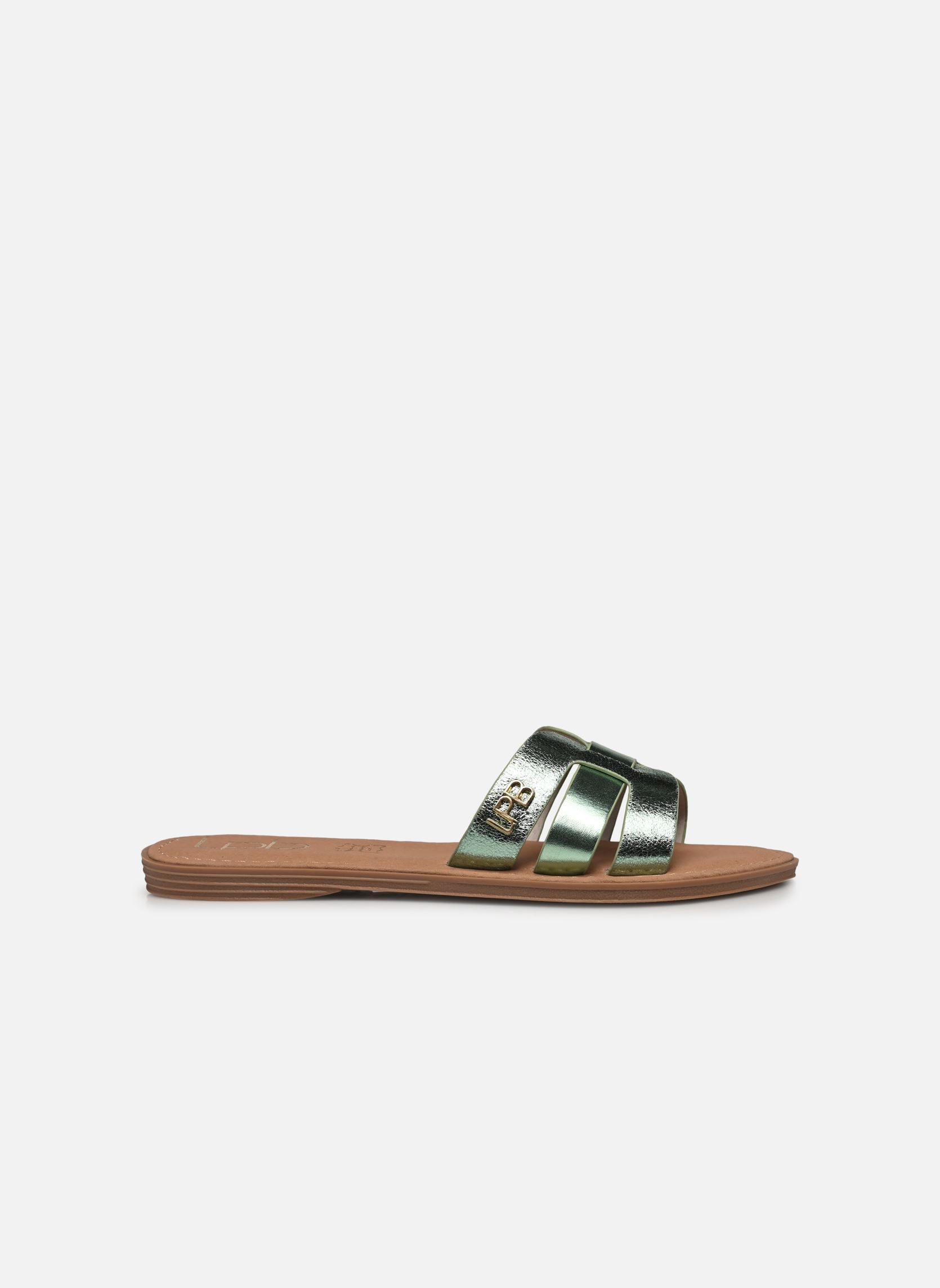 Mules et sabots LINA femme vert LPB -LES PETITES BOMBES Mules et sabots LINA femme vert Amande Metal