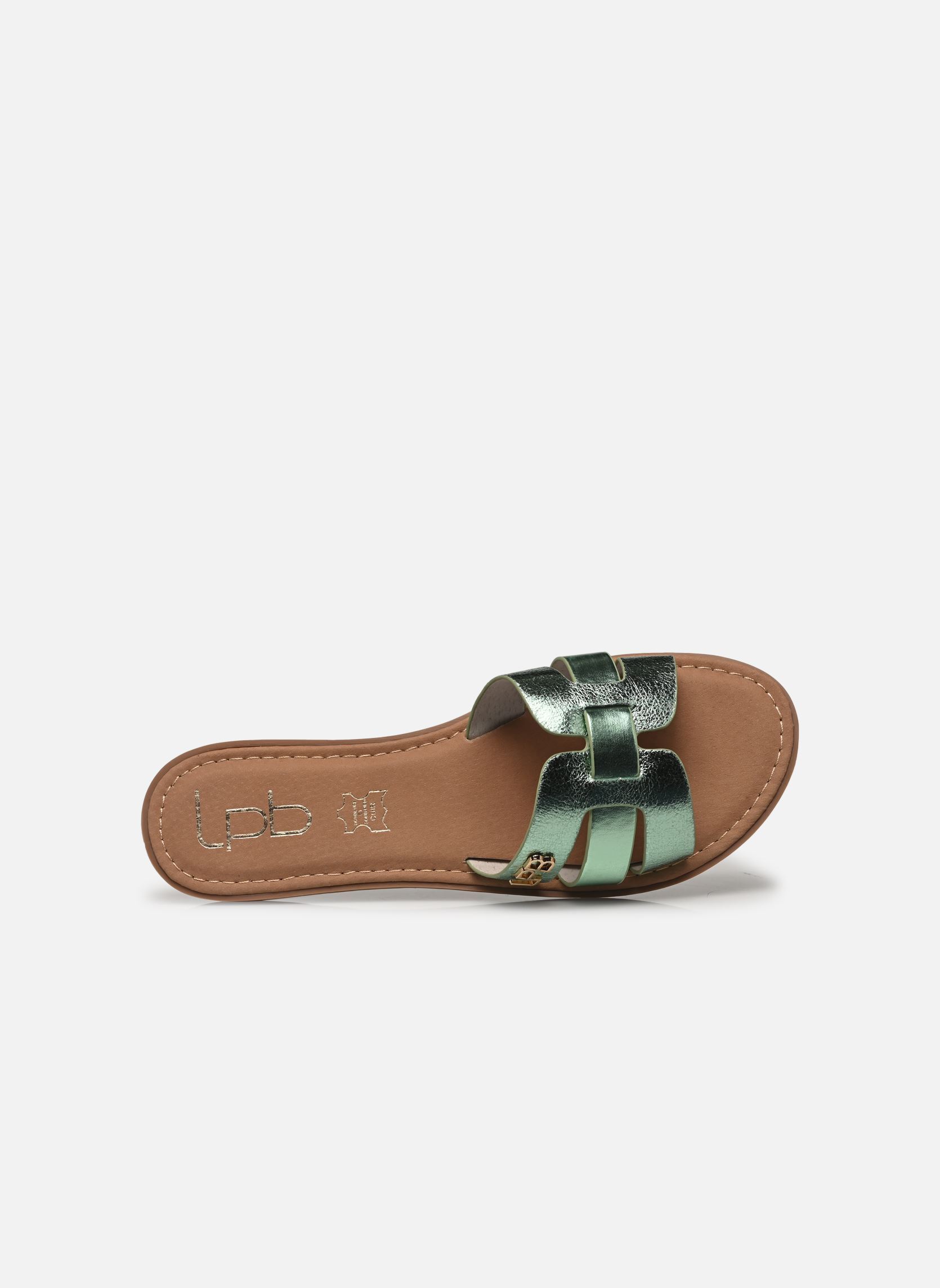 Mules et sabots LINA femme vert LPB -LES PETITES BOMBES Mules et sabots LINA femme vert Amande Metal