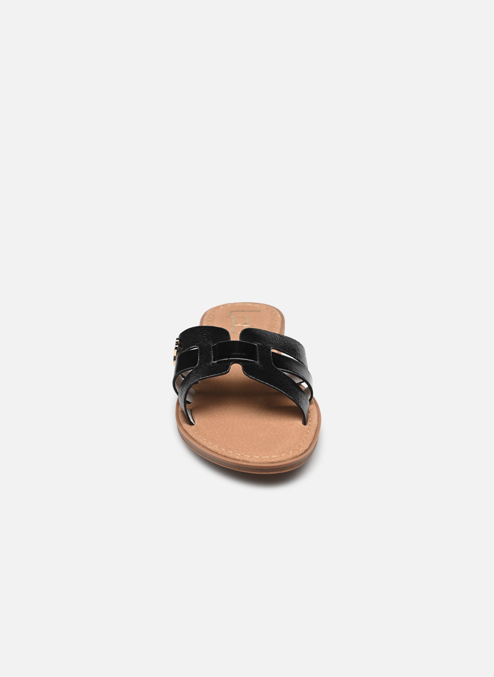 Pantoletten und Clogs LINA damen schwarz LPB -LES PETITES BOMBES Pantoletten und Clogs LINA damen schwarz Noir Metal