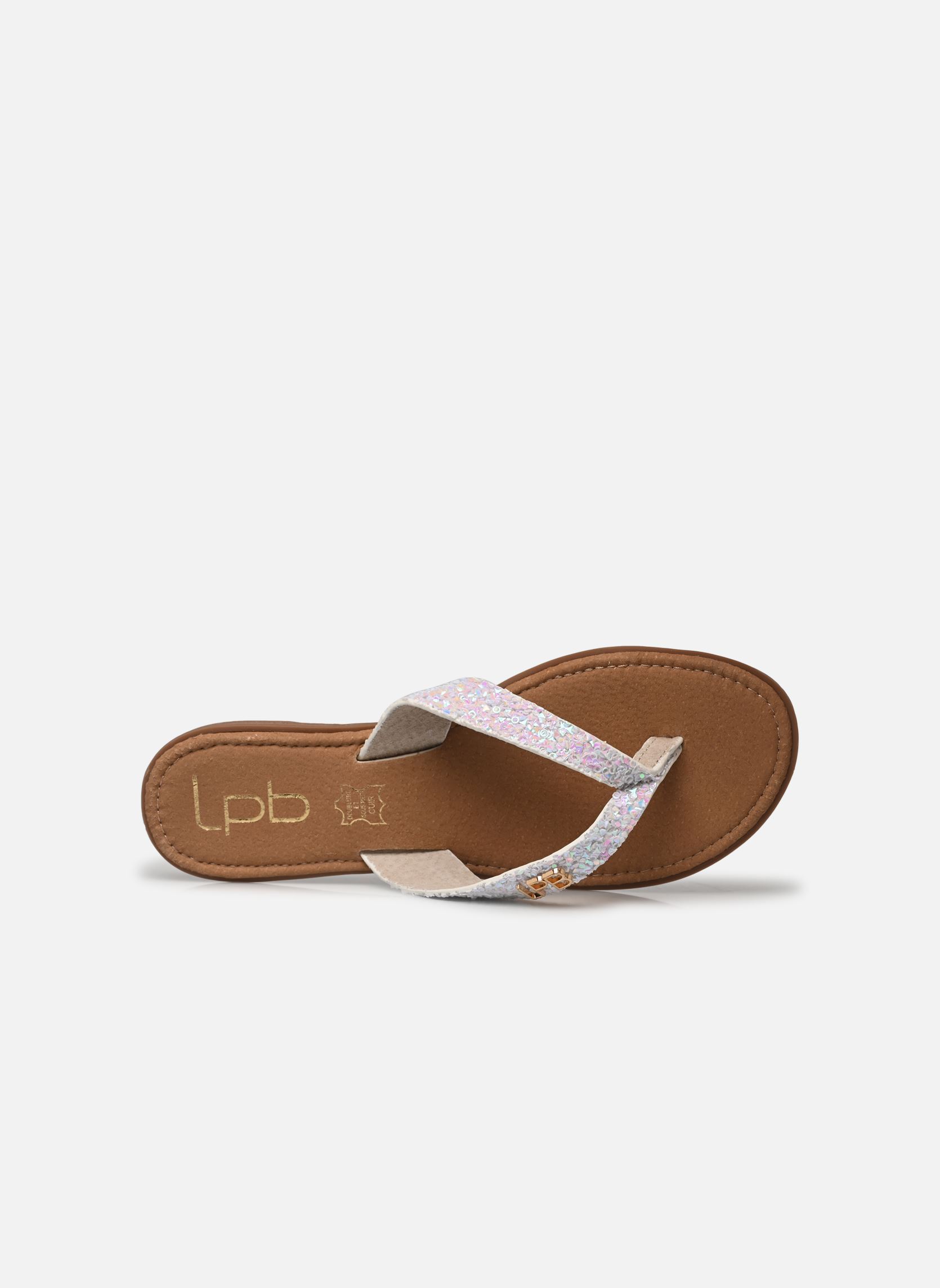 Slippers LIRIA dames wit LPB -LES PETITES BOMBES Slippers LIRIA dames wit Blanc Glitter