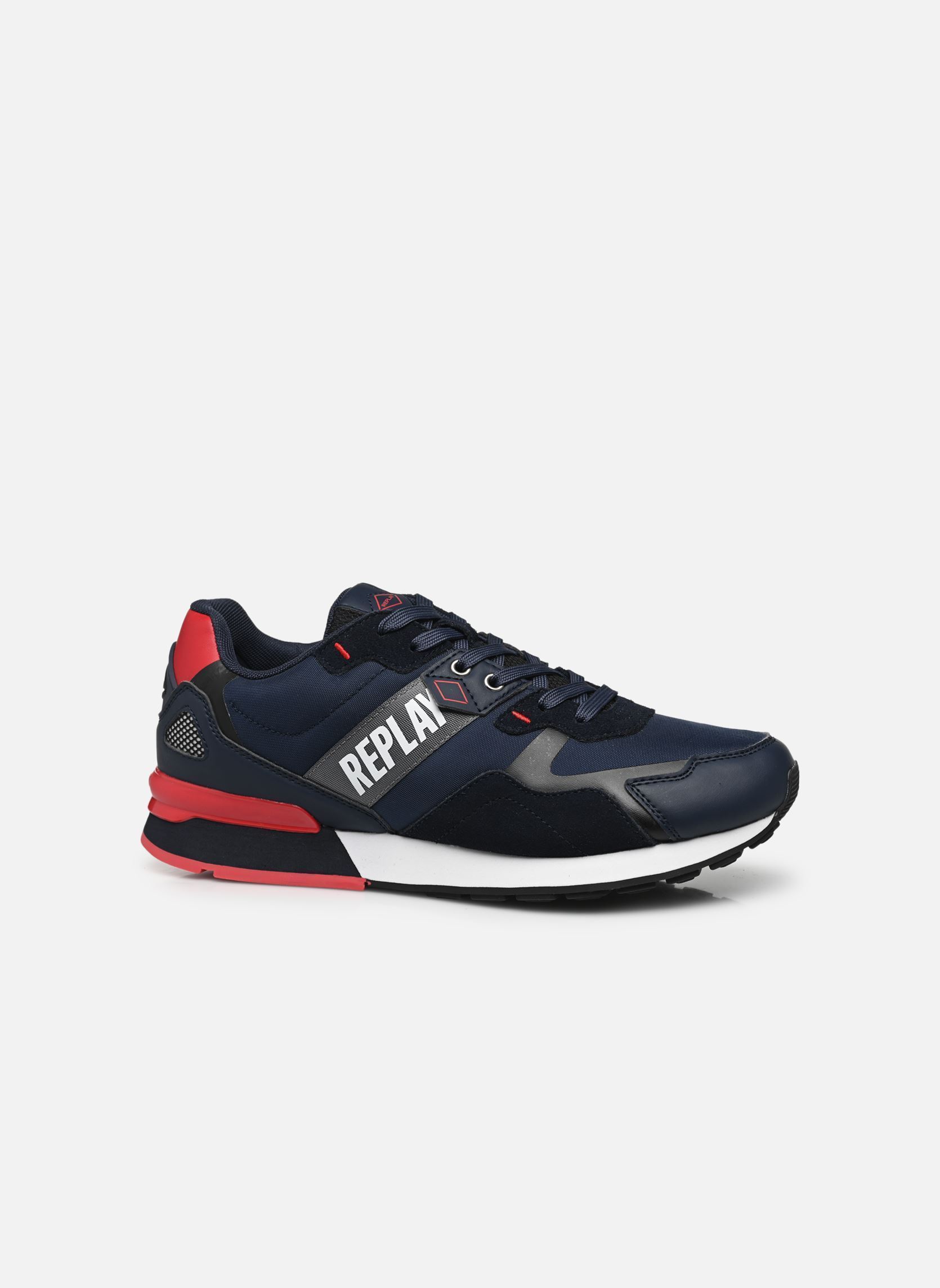 Baskets Divo homme bleu Replay Baskets Divo homme bleu NAVY RED