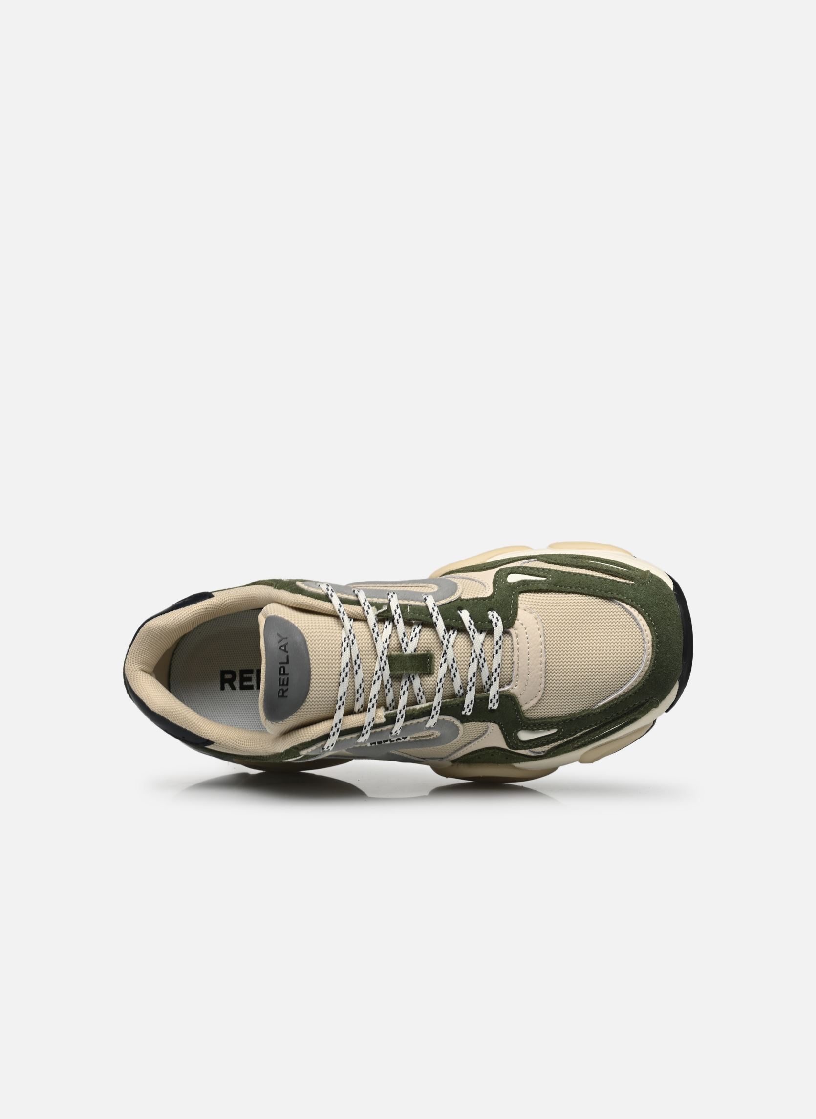 Sneakers Dare heren wit Replay Sneakers Dare heren wit GREEN OFF WHITE