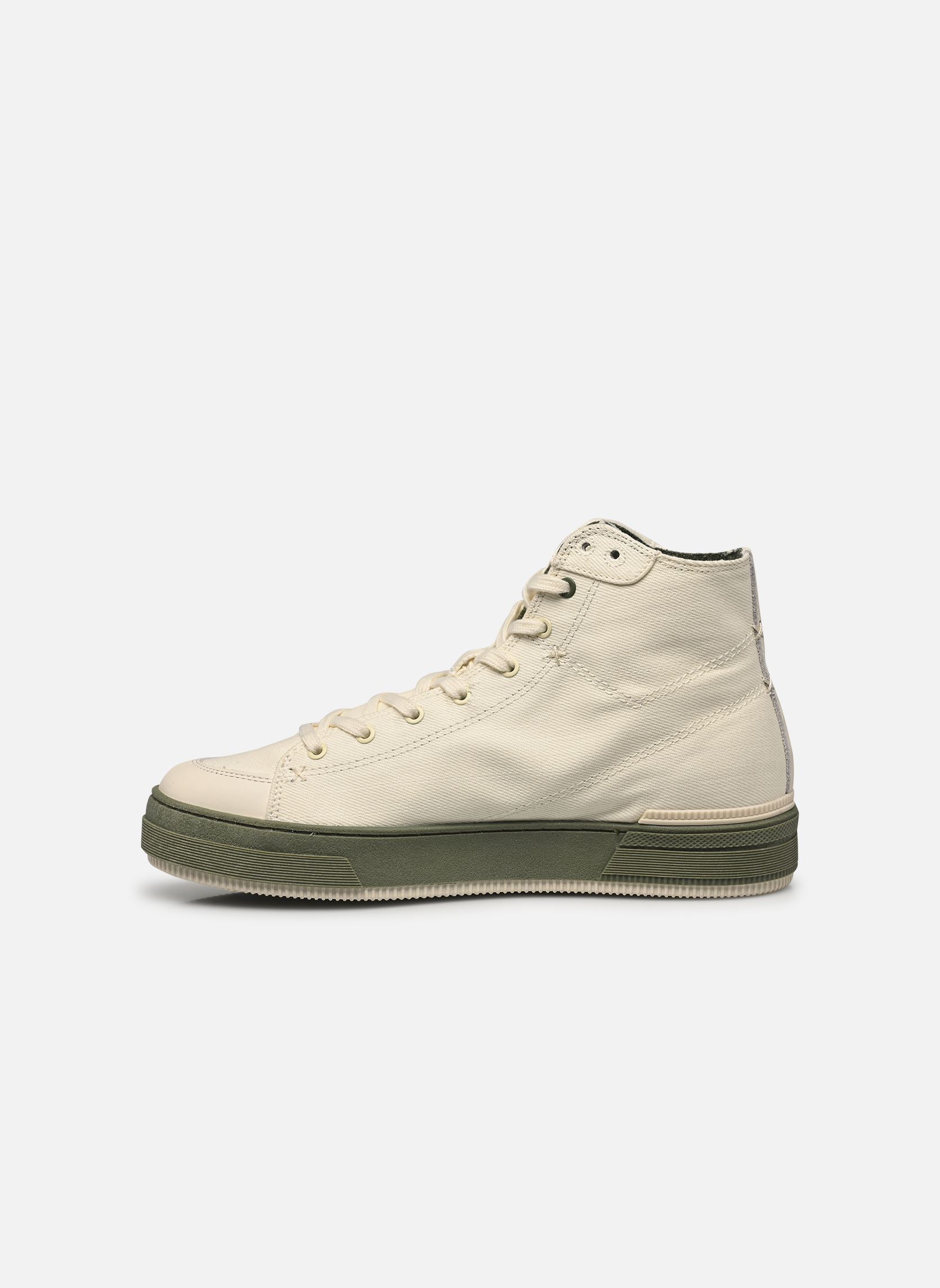 Baskets Dino homme blanc Replay Baskets Dino homme blanc ECRU GREEN