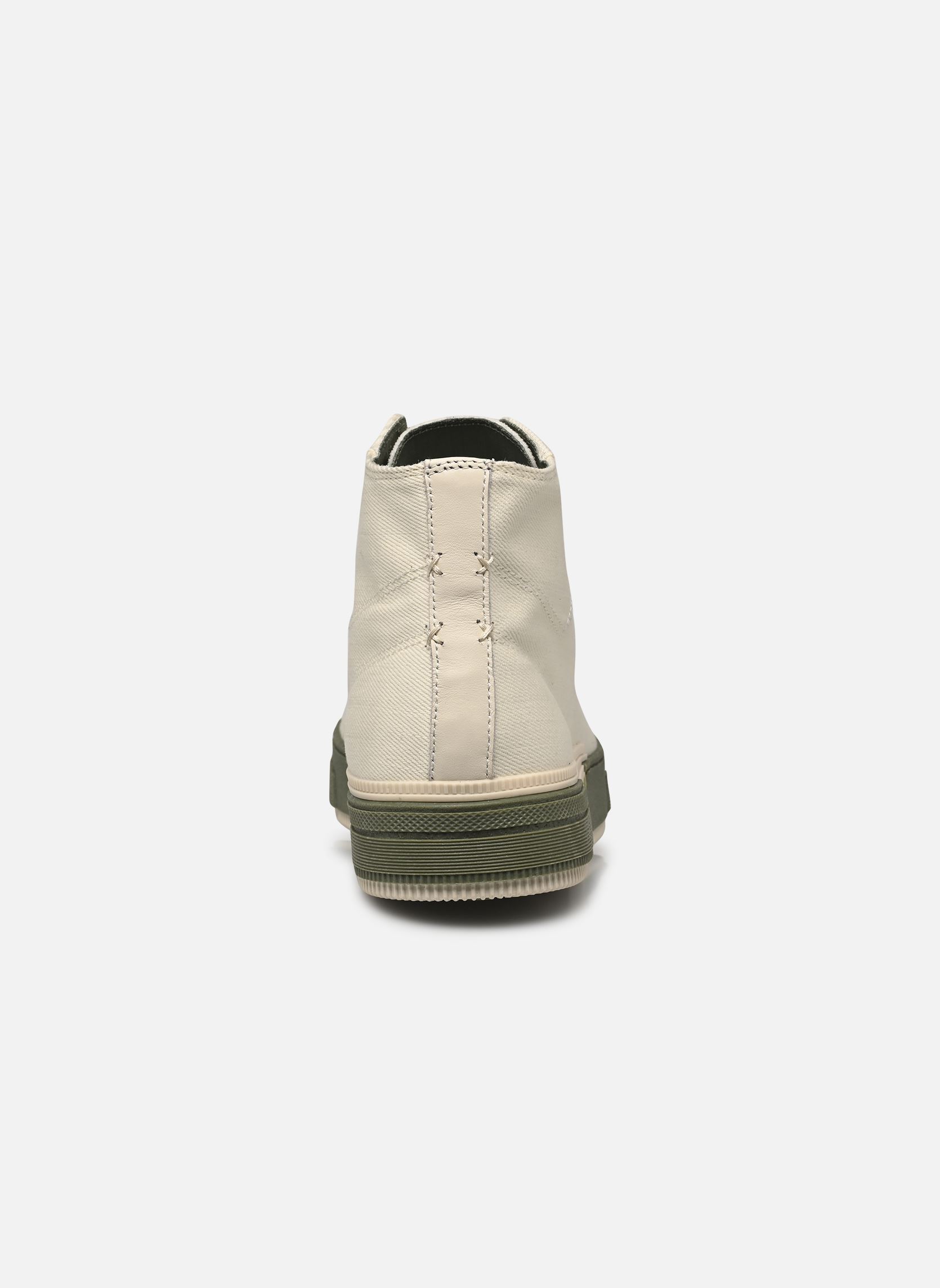 Baskets Dino homme blanc Replay Baskets Dino homme blanc ECRU GREEN