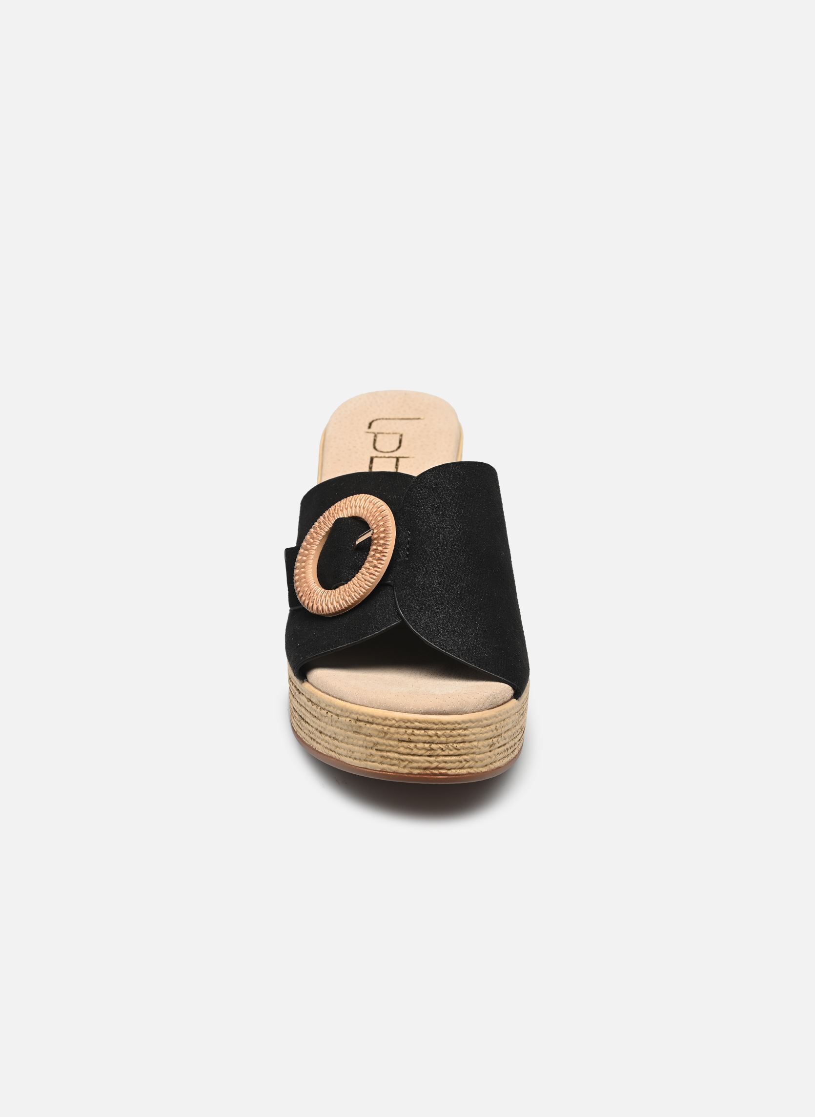 Zuecos y mules LILLY mujer negro LPB -LES PETITES BOMBES Zuecos y mules LILLY mujer negro Noir Foil