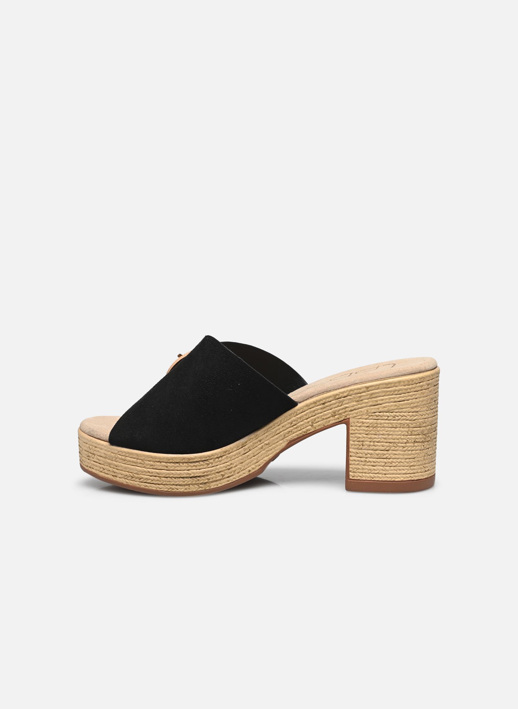 Zuecos y mules LILLY mujer negro LPB -LES PETITES BOMBES Zuecos y mules LILLY mujer negro Noir Foil