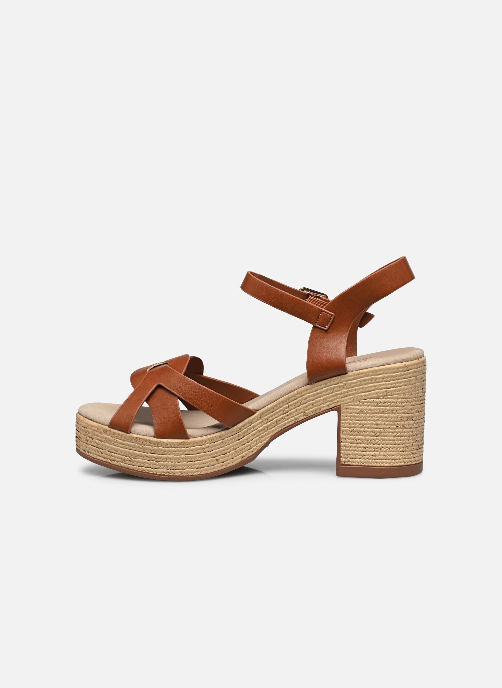 Sandales LOUANE femme marron LPB -LES PETITES BOMBES Sandales LOUANE femme marron CAMEL PU