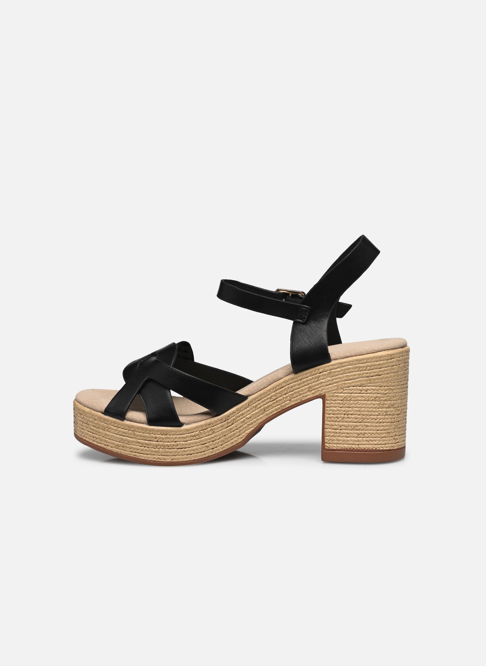 Sandales LOUANE femme noir LPB -LES PETITES BOMBES Sandales LOUANE femme noir NOIR PU