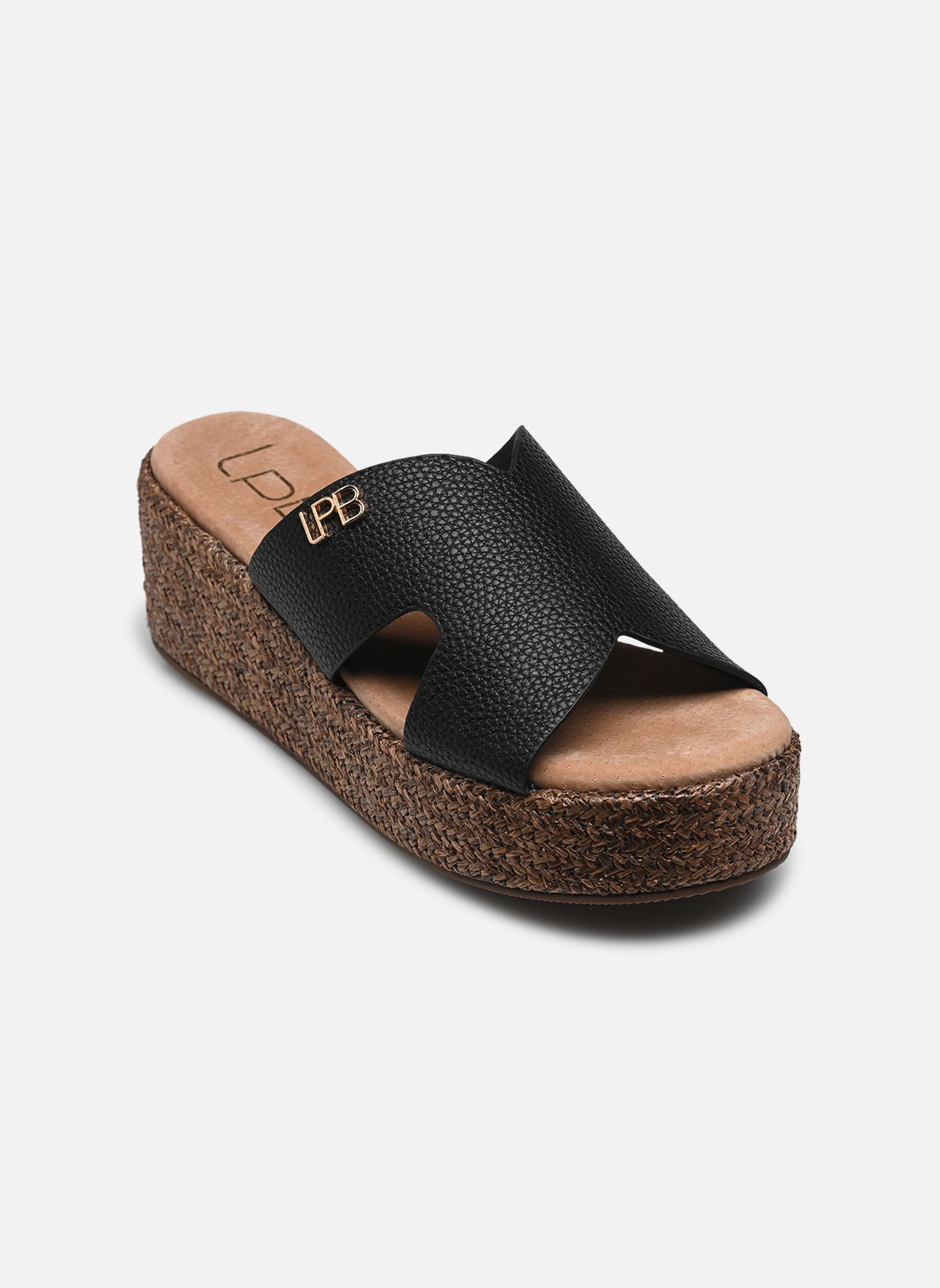 Mules et sabots LORELEI femme noir LPB -LES PETITES BOMBES Mules et sabots LORELEI femme noir NOIR PU