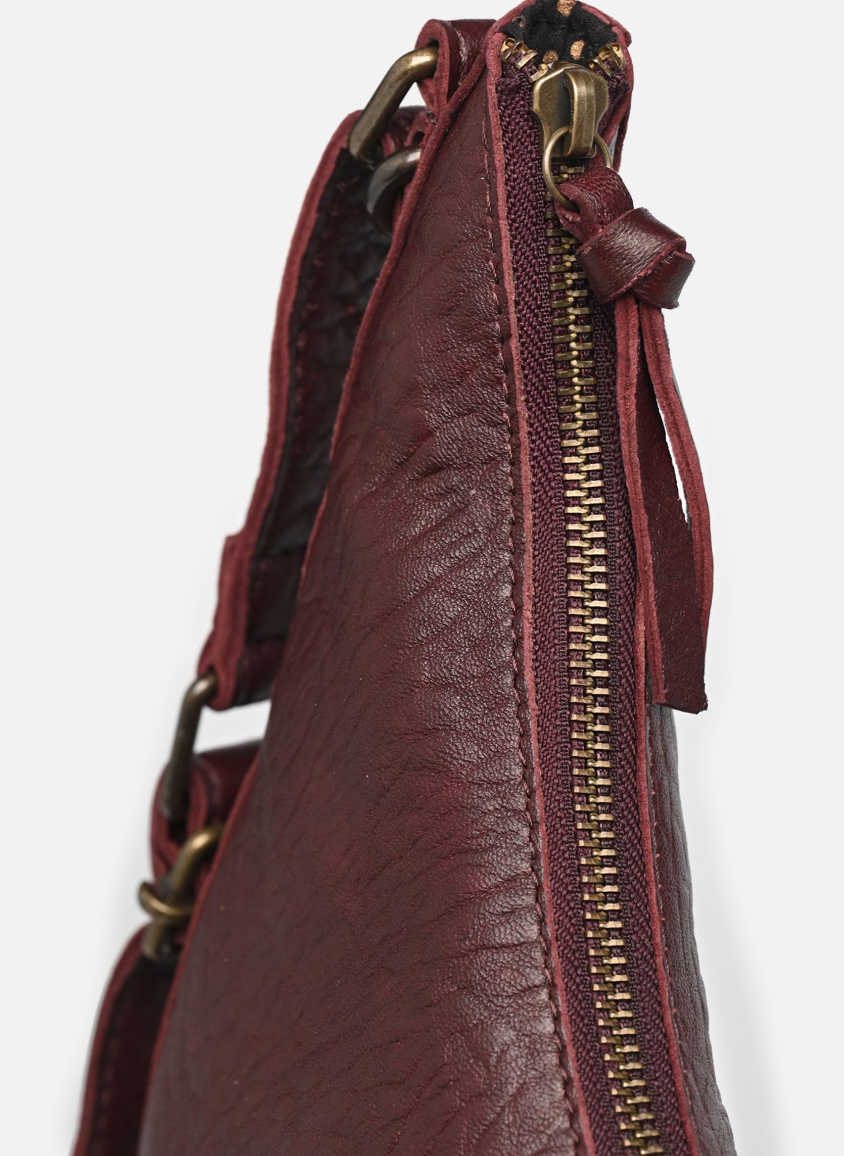 Schoudertassen Pcstina Leather Shoulder Bag Fc dames bordeaux Pieces Schoudertassen Pcstina Leather Shoulder Bag Fc dames bordeaux TAWNY PORT