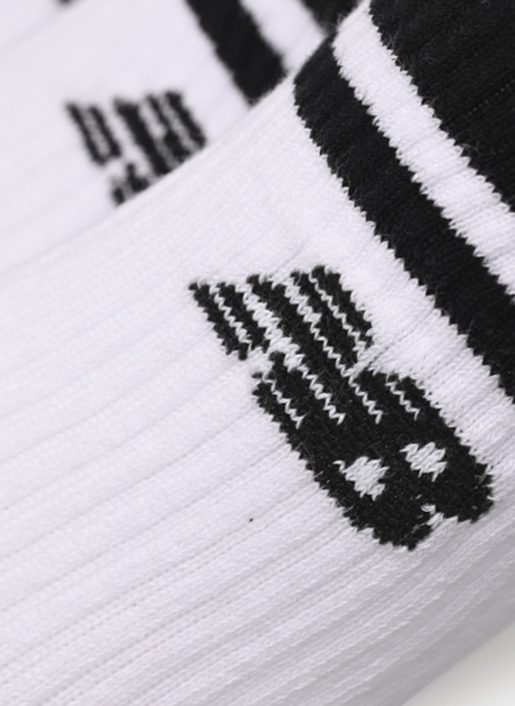Chaussettes Everyday Stripe Midcalf 3 Pack multicolore New Balance Chaussettes Everyday Stripe Midcalf 3 Pack multicolore White/black