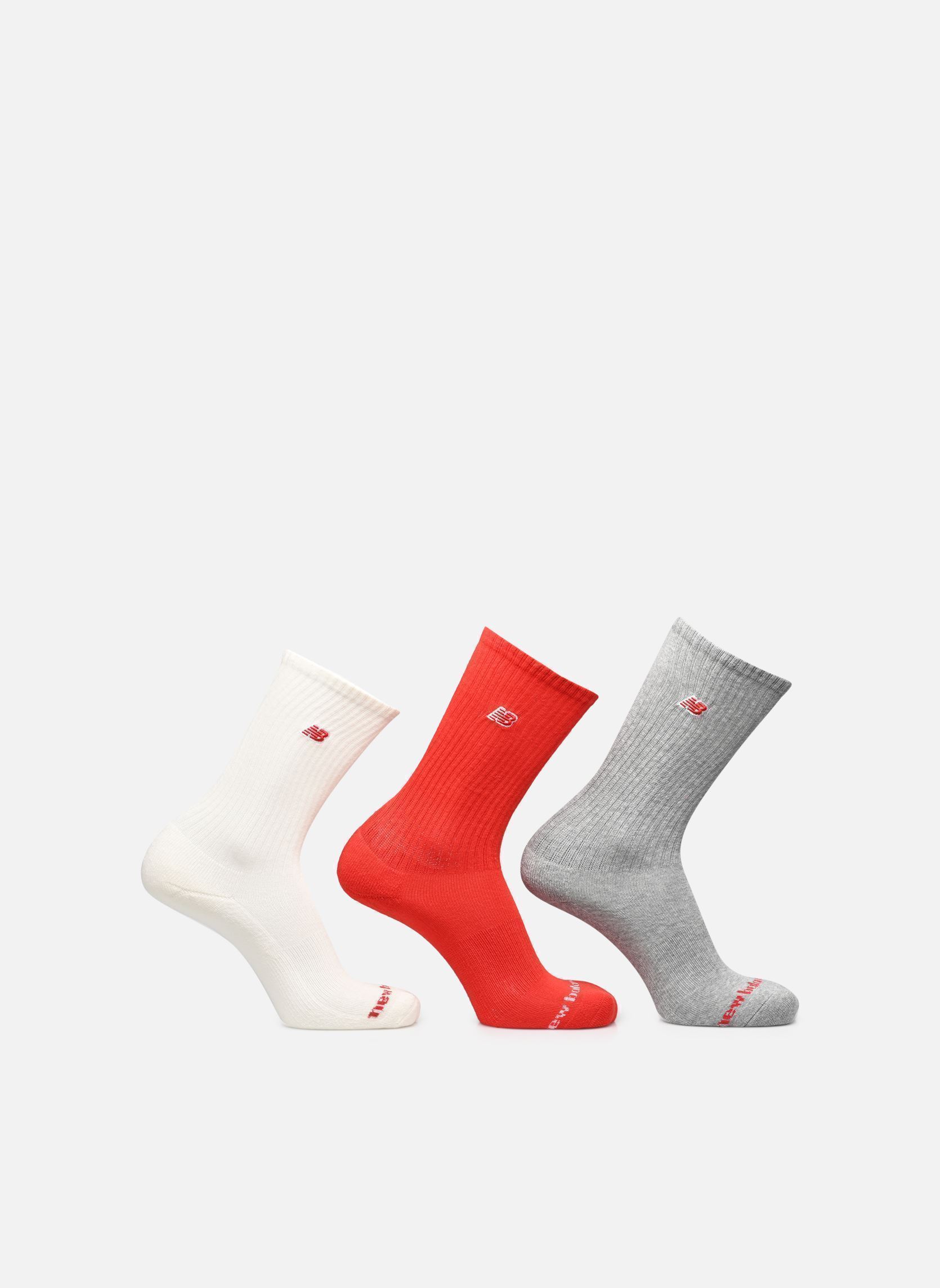 Chaussettes et collants New Balance Patch Logo Crew 3 Pack pour Accessoires - vue 2