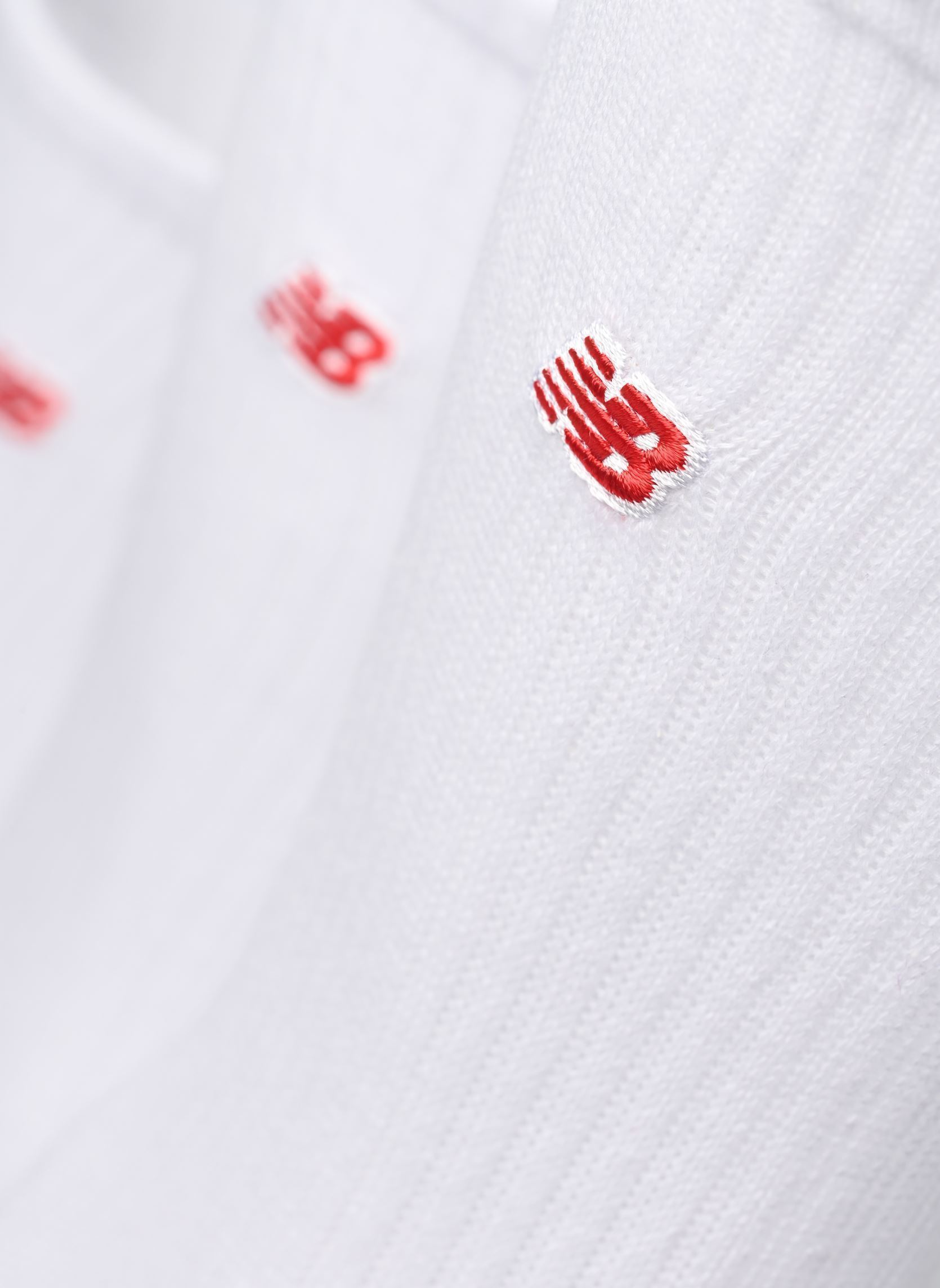 Socken Patch Logo Crew 3 Pack weiß New Balance Socken Patch Logo Crew 3 Pack weiß White