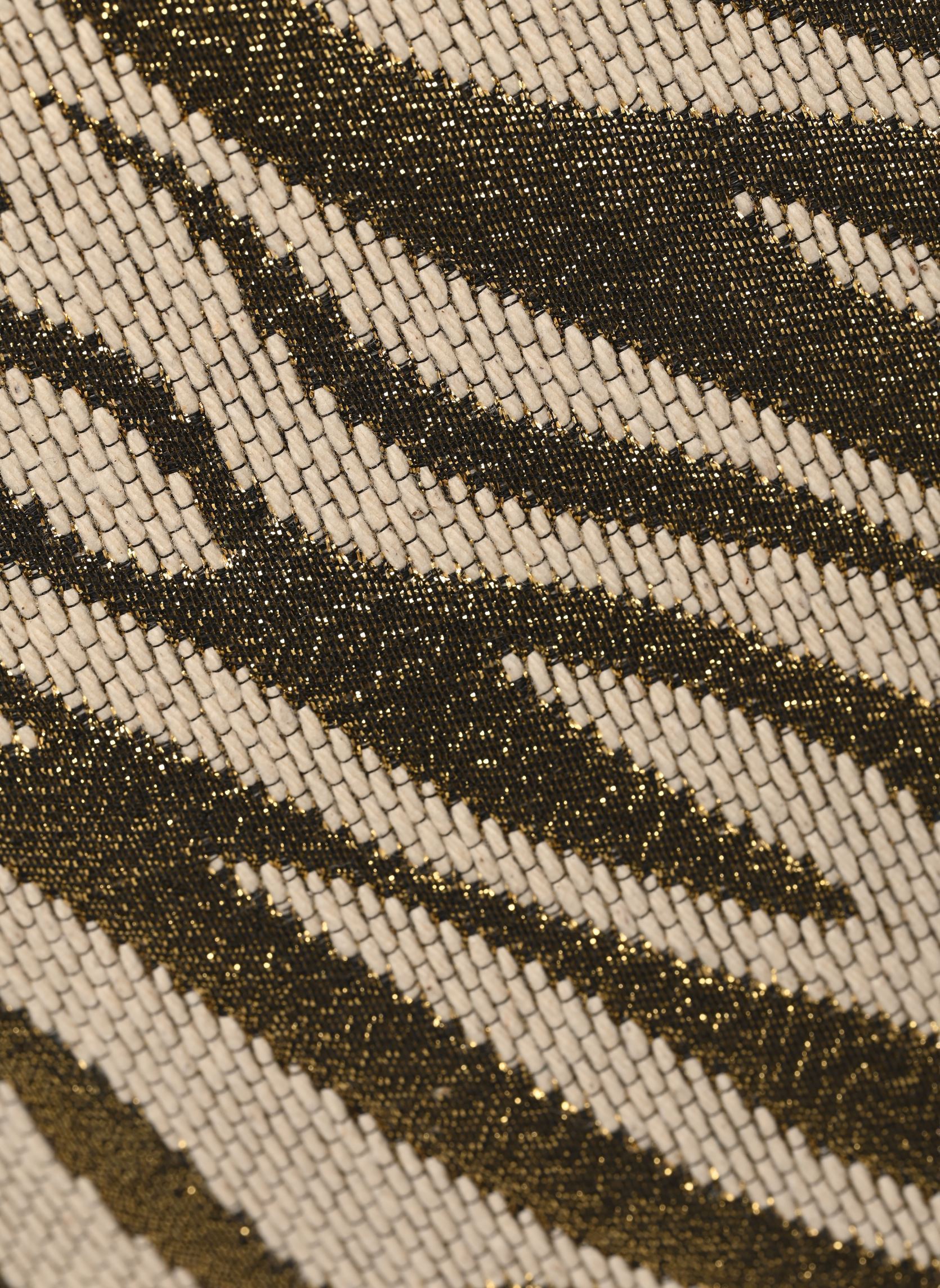 Grote winkelzak Pcparis Zebra Canvas Bag Fc dames goud en brons Pieces Grote winkelzak Pcparis Zebra Canvas Bag Fc dames goud en brons KALAMATA