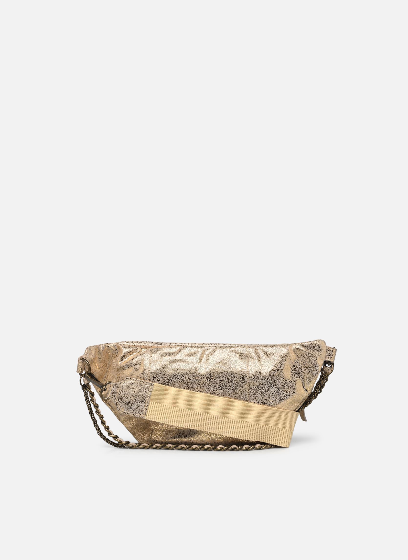 Sacs banane Pcteresa Leather Bumbag Fc femme or et bronze Pieces Sacs banane Pcteresa Leather Bumbag Fc femme or et bronze GOLD COLOUR