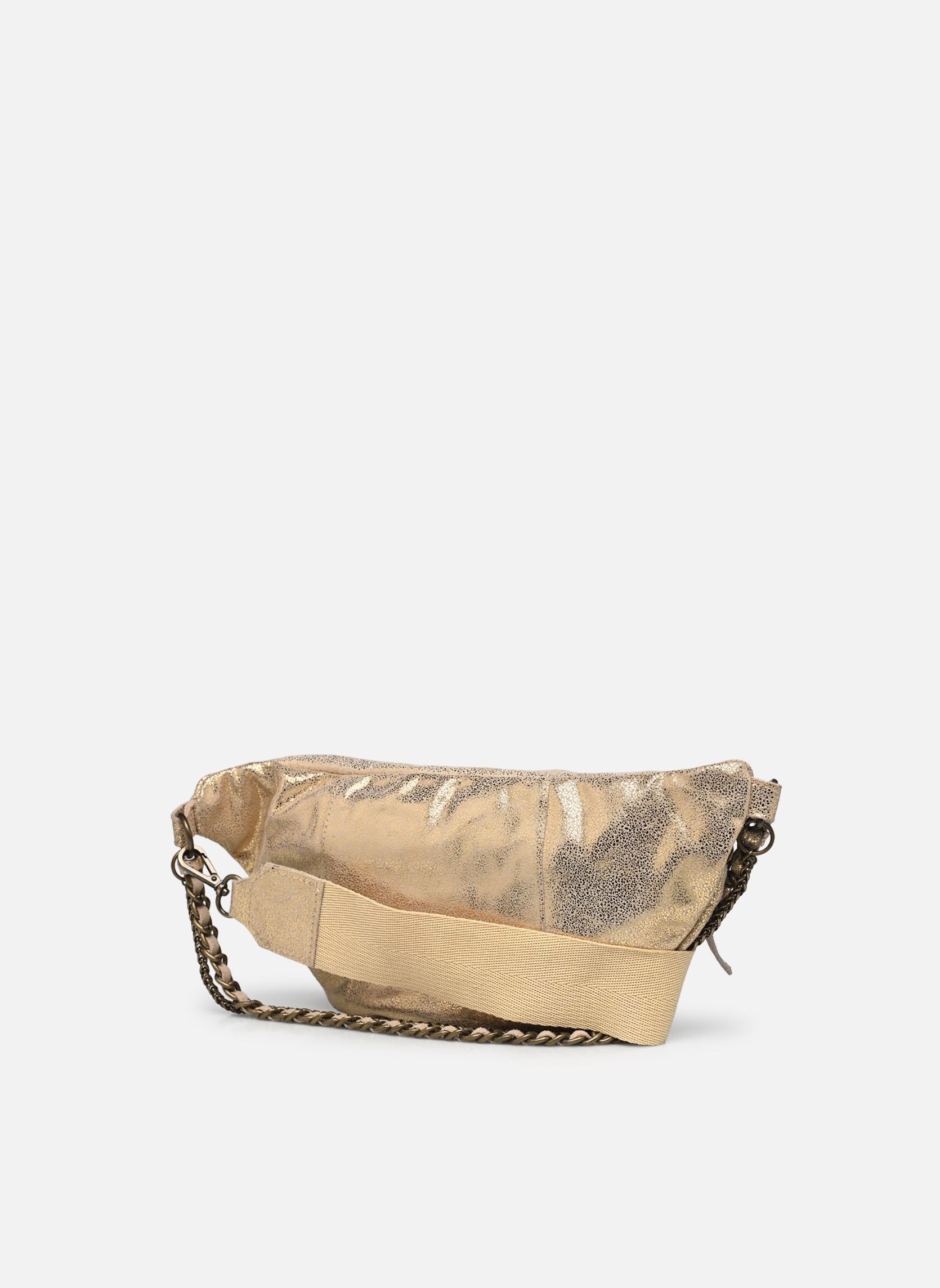Sacs banane Pcteresa Leather Bumbag Fc femme or et bronze Pieces Sacs banane Pcteresa Leather Bumbag Fc femme or et bronze GOLD COLOUR