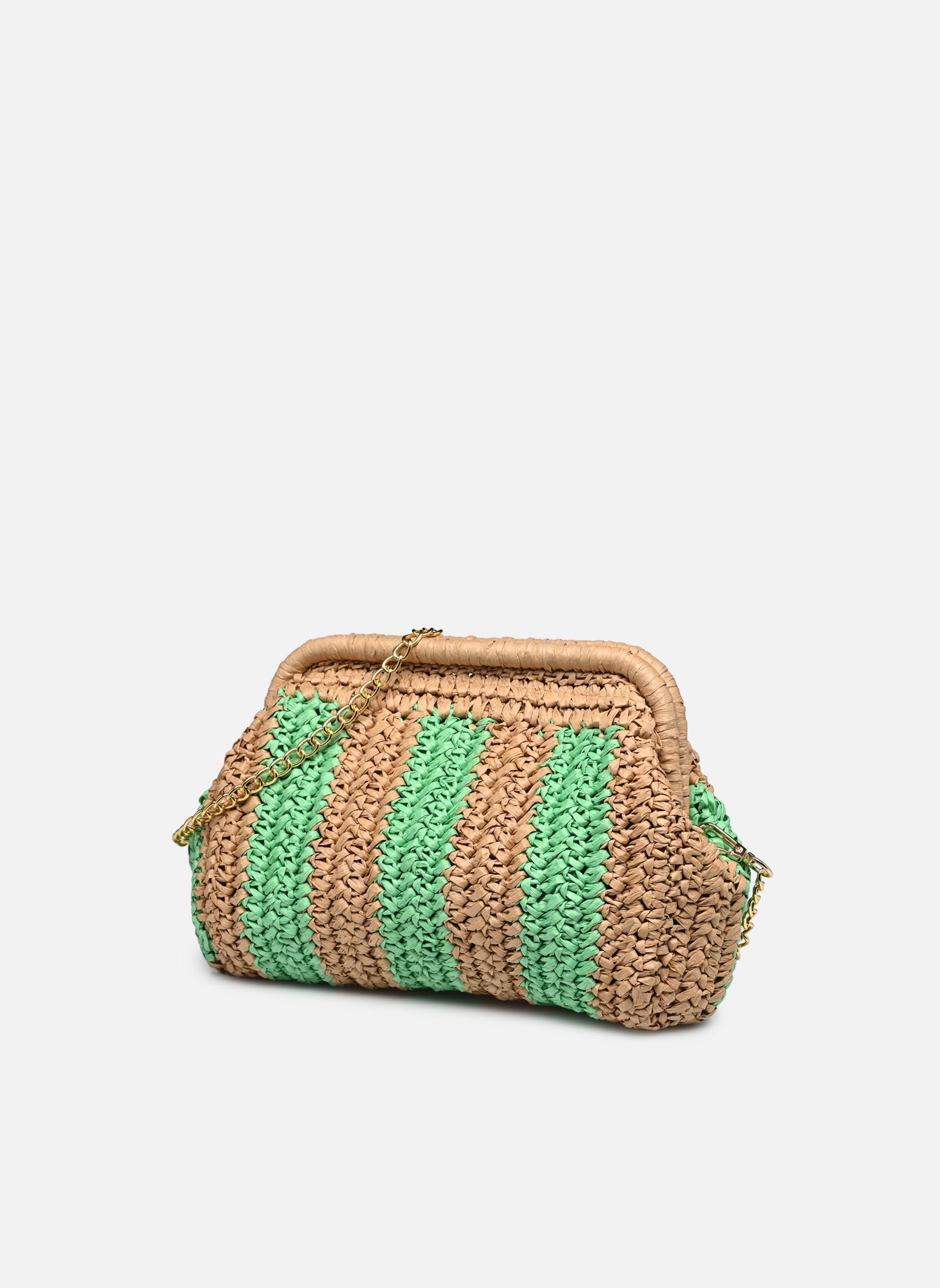 Sacs bandoulière Pctikka Clutch Fc femme beige Pieces Sacs bandoulière Pctikka Clutch Fc femme beige NATURE