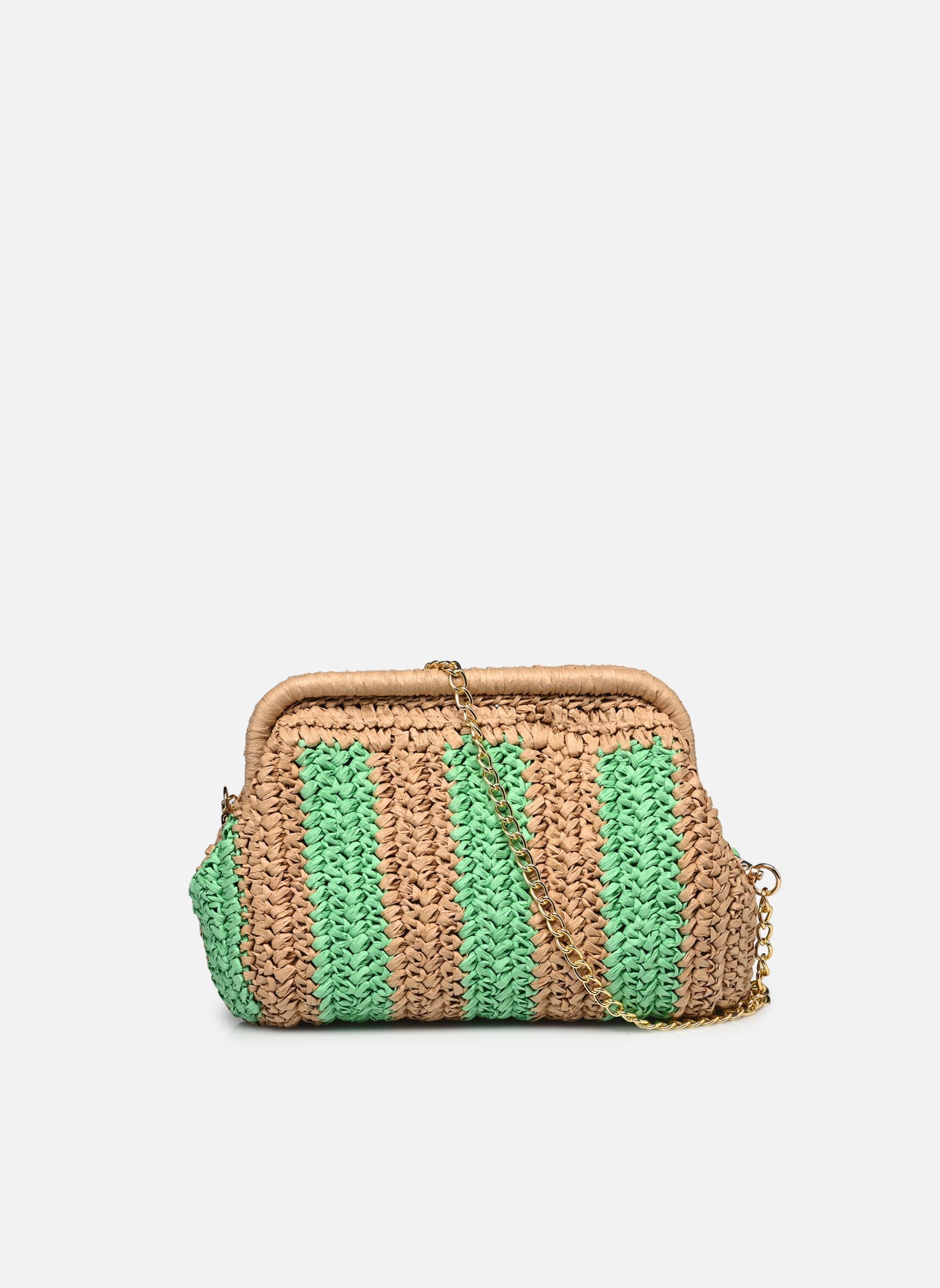 Sacs bandoulière Pctikka Clutch Fc femme beige Pieces Sacs bandoulière Pctikka Clutch Fc femme beige NATURE