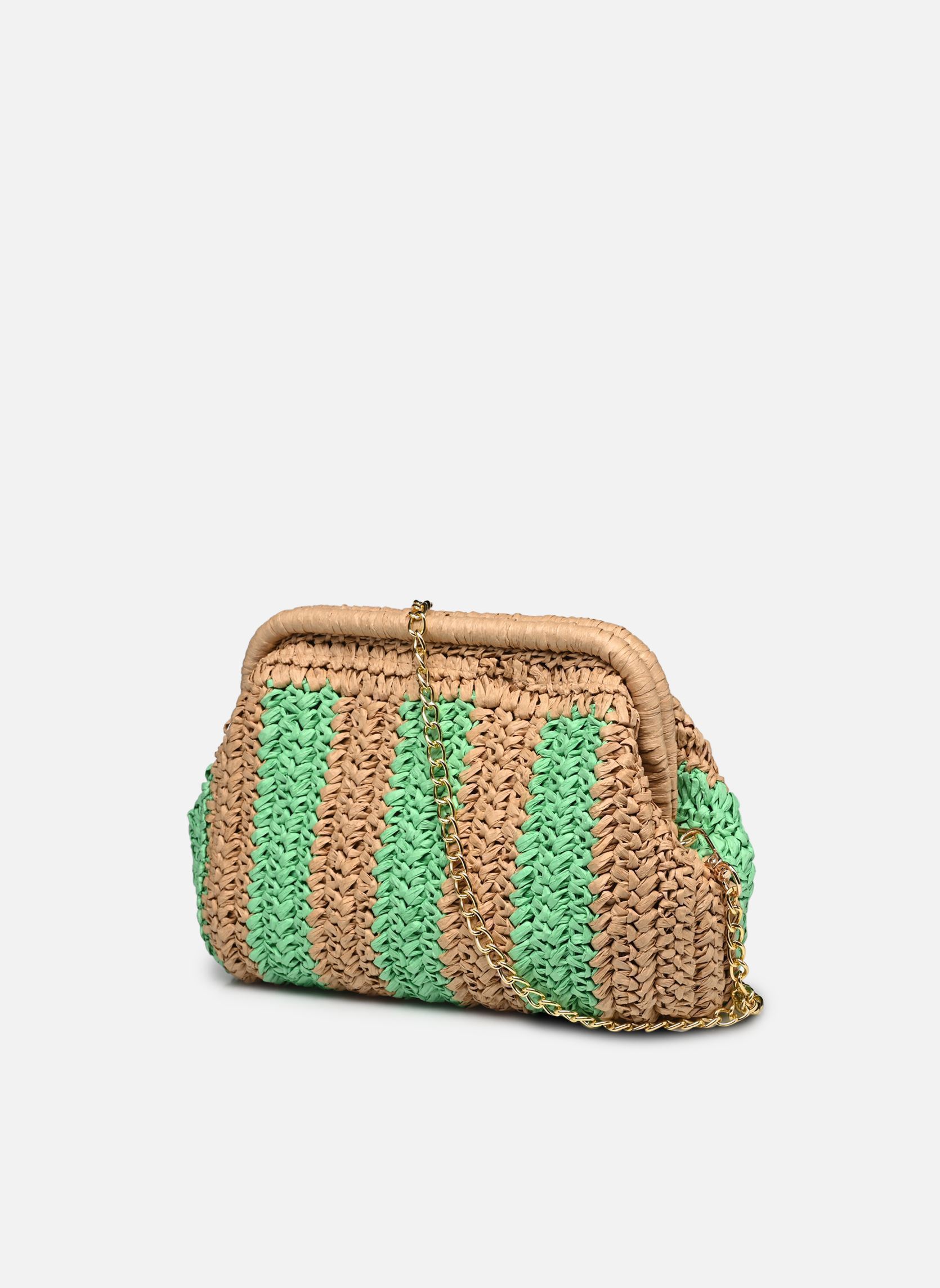 Sacs bandoulière Pctikka Clutch Fc femme beige Pieces Sacs bandoulière Pctikka Clutch Fc femme beige NATURE