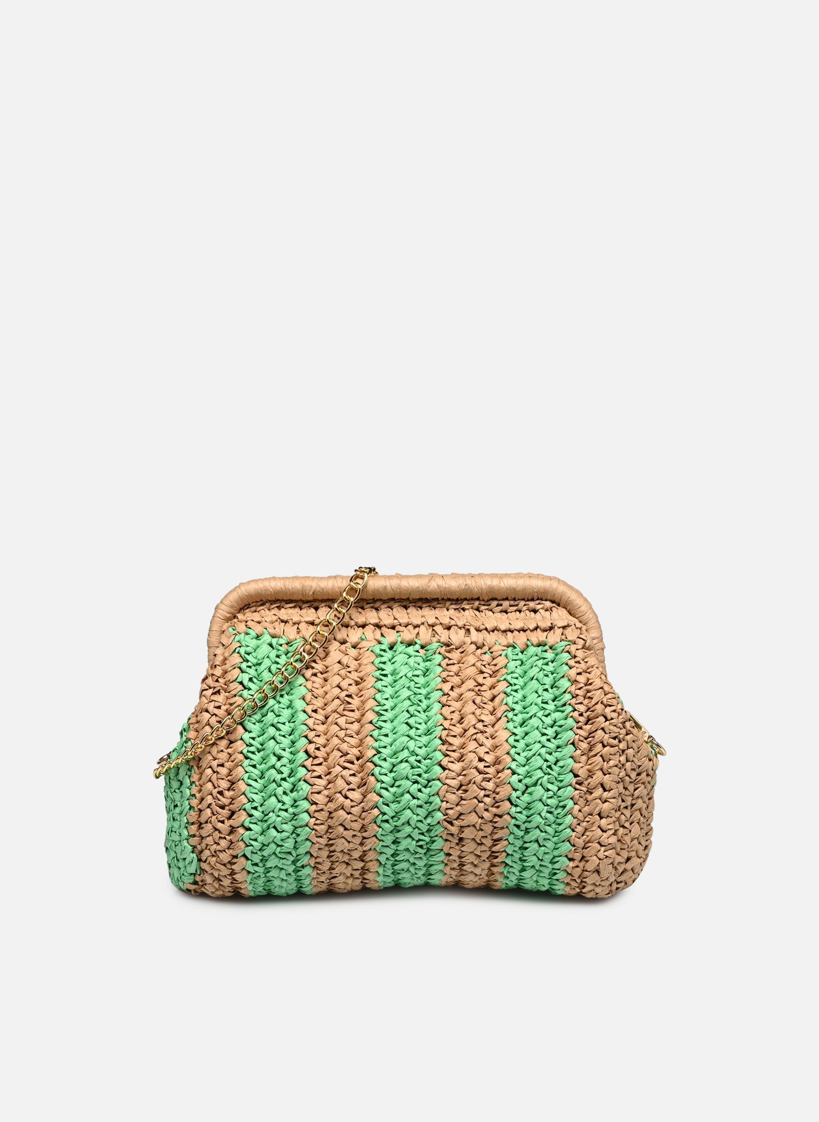 Sacs bandoulière Pctikka Clutch Fc femme beige Pieces Sacs bandoulière Pctikka Clutch Fc femme beige NATURE