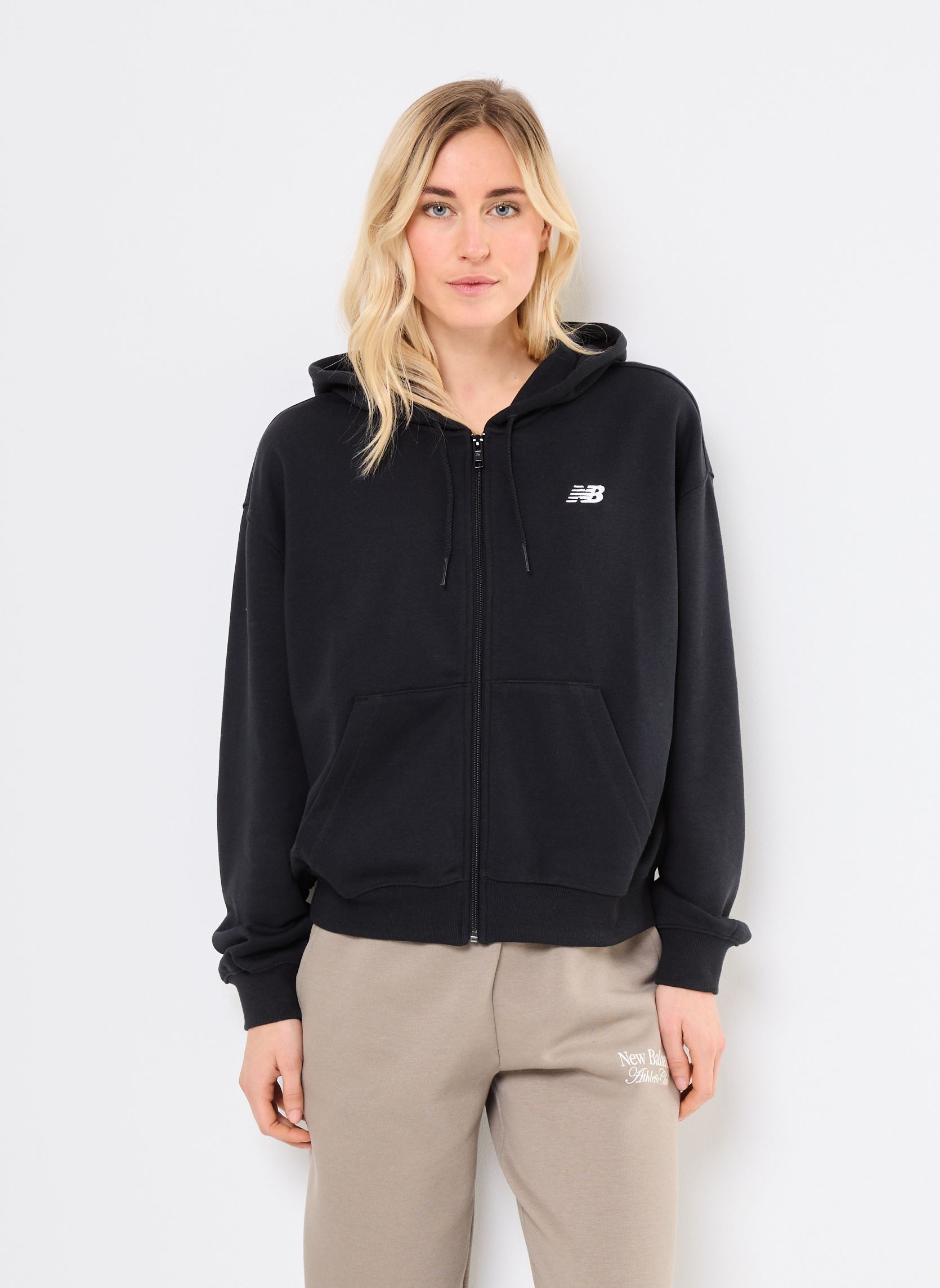 Sweat shirt New Balance Sport Essentials French Terry Full Zip EU - vue 2