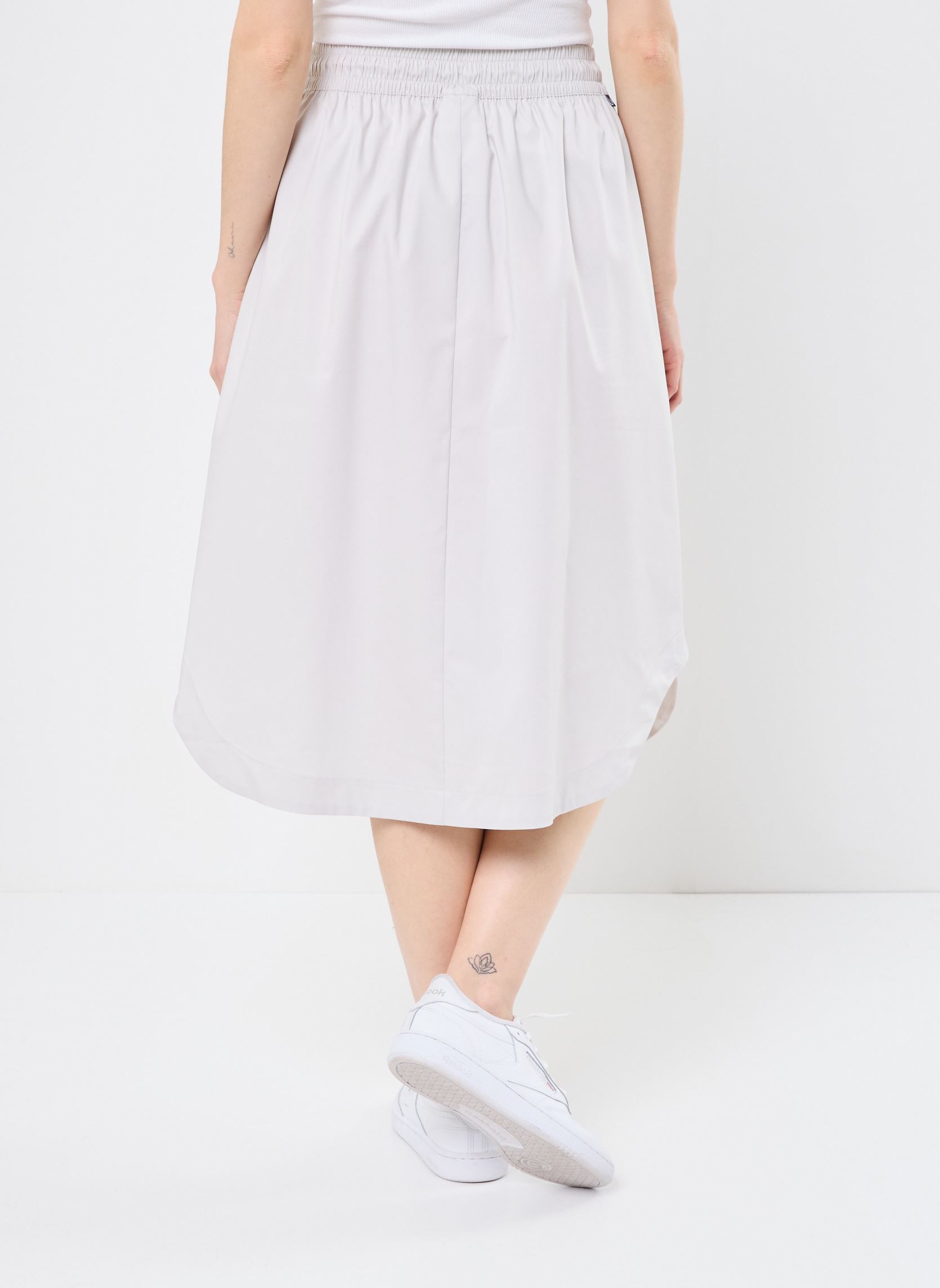 Faldas medianas Twill Midi Skirt mujer gris New Balance Faldas medianas Twill Midi Skirt mujer gris GREY MATTER