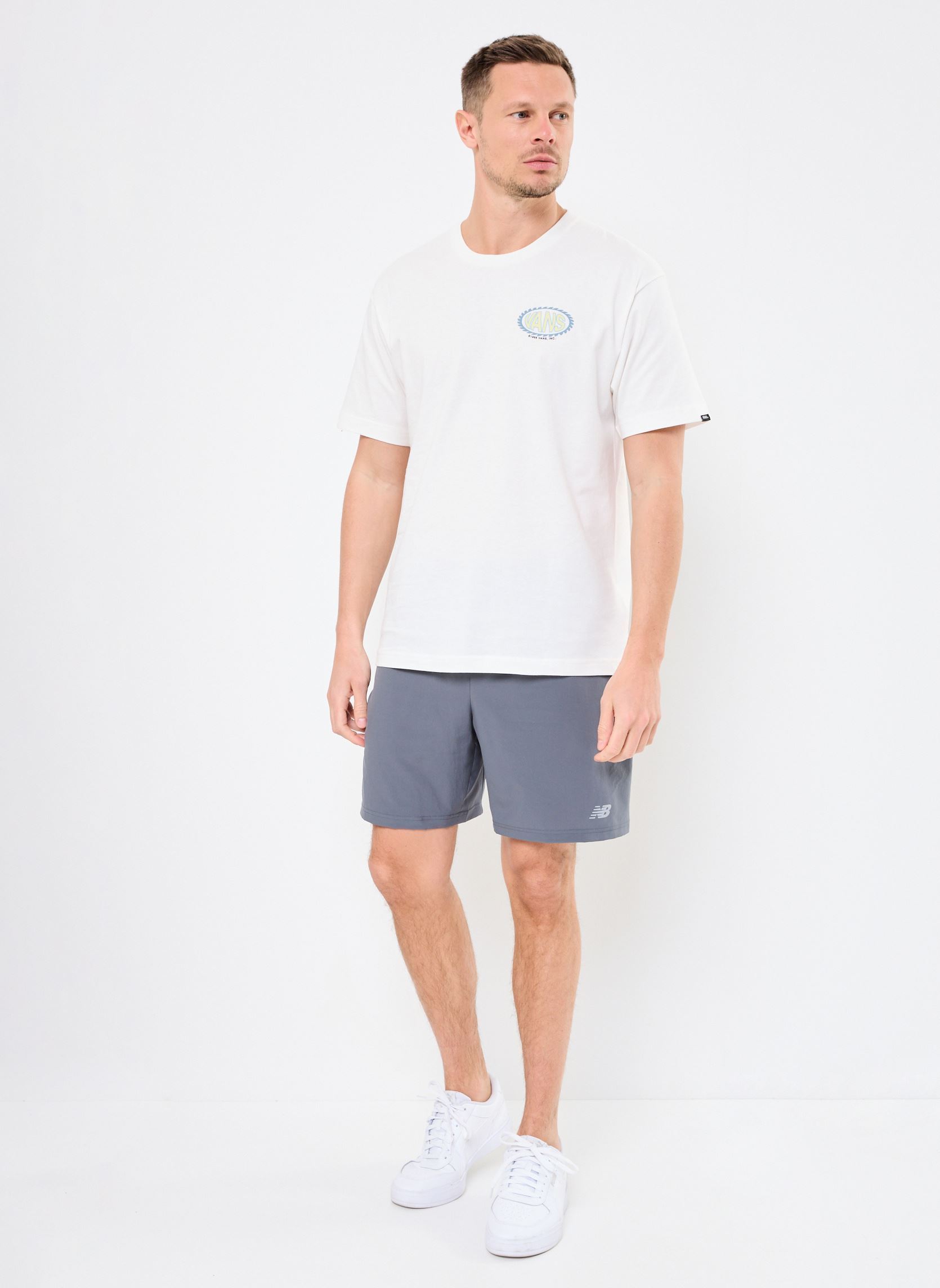 Shorts de sport Sport Essentials Short 7 homme gris New Balance Shorts de sport Sport Essentials Short 7 homme gris Graphite