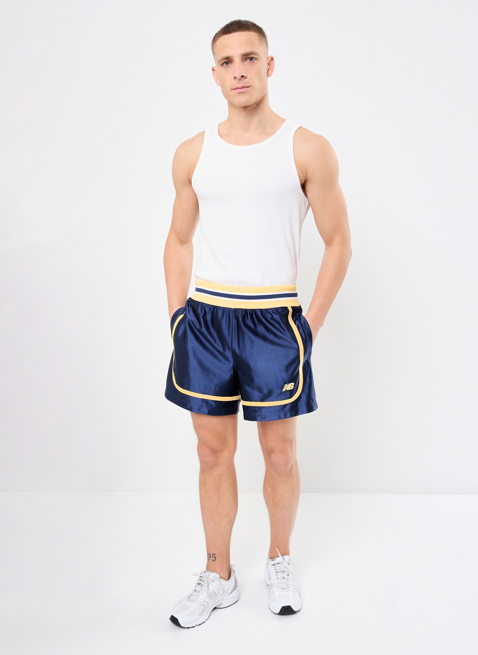 Sportshorts Poly Tricot Short herren blau New Balance Sportshorts Poly Tricot Short herren blau NB navy