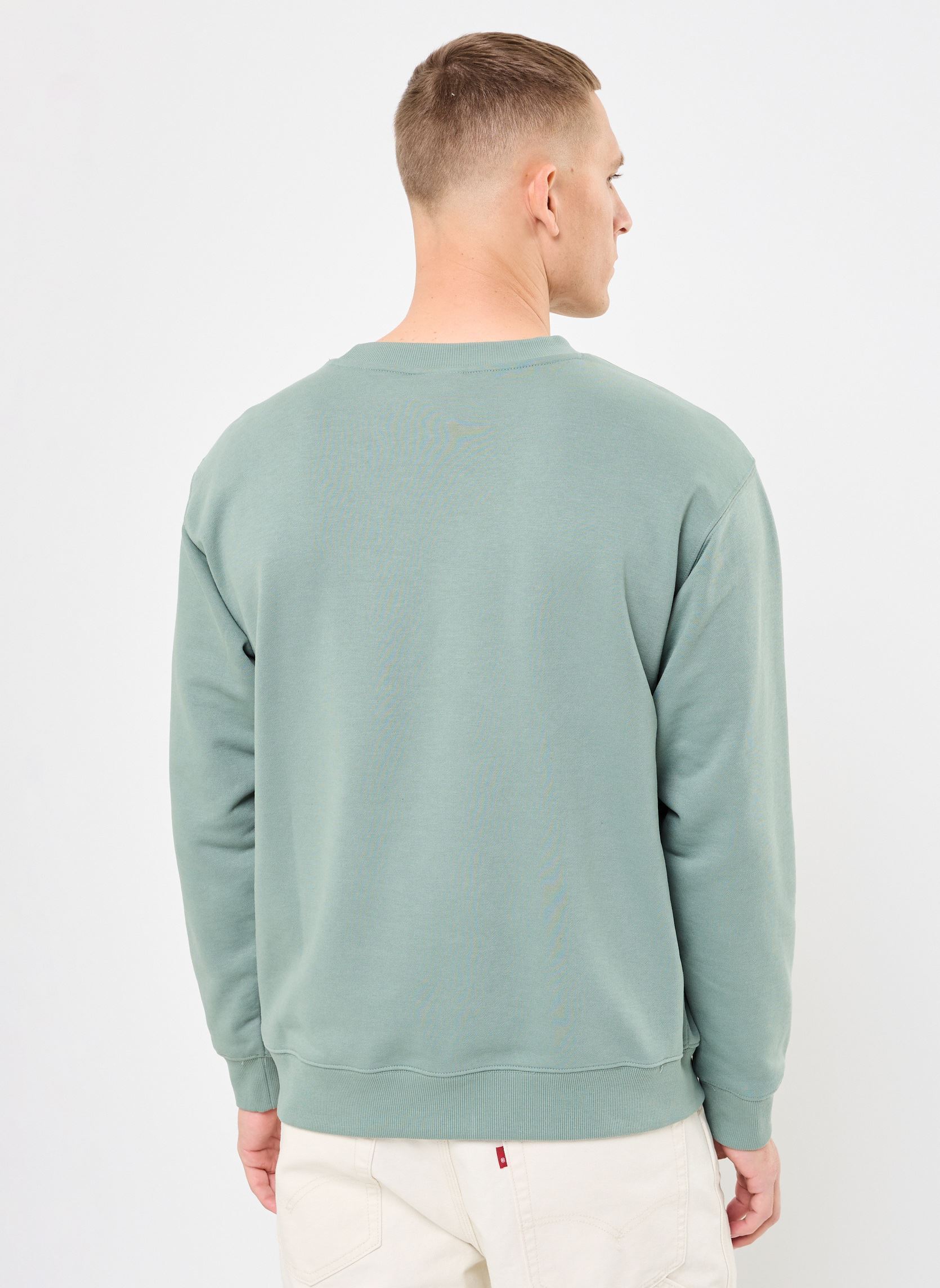 Hoodies Varsity Pennant Crew heren groen New Balance Hoodies Varsity Pennant Crew heren groen Dark Juniper