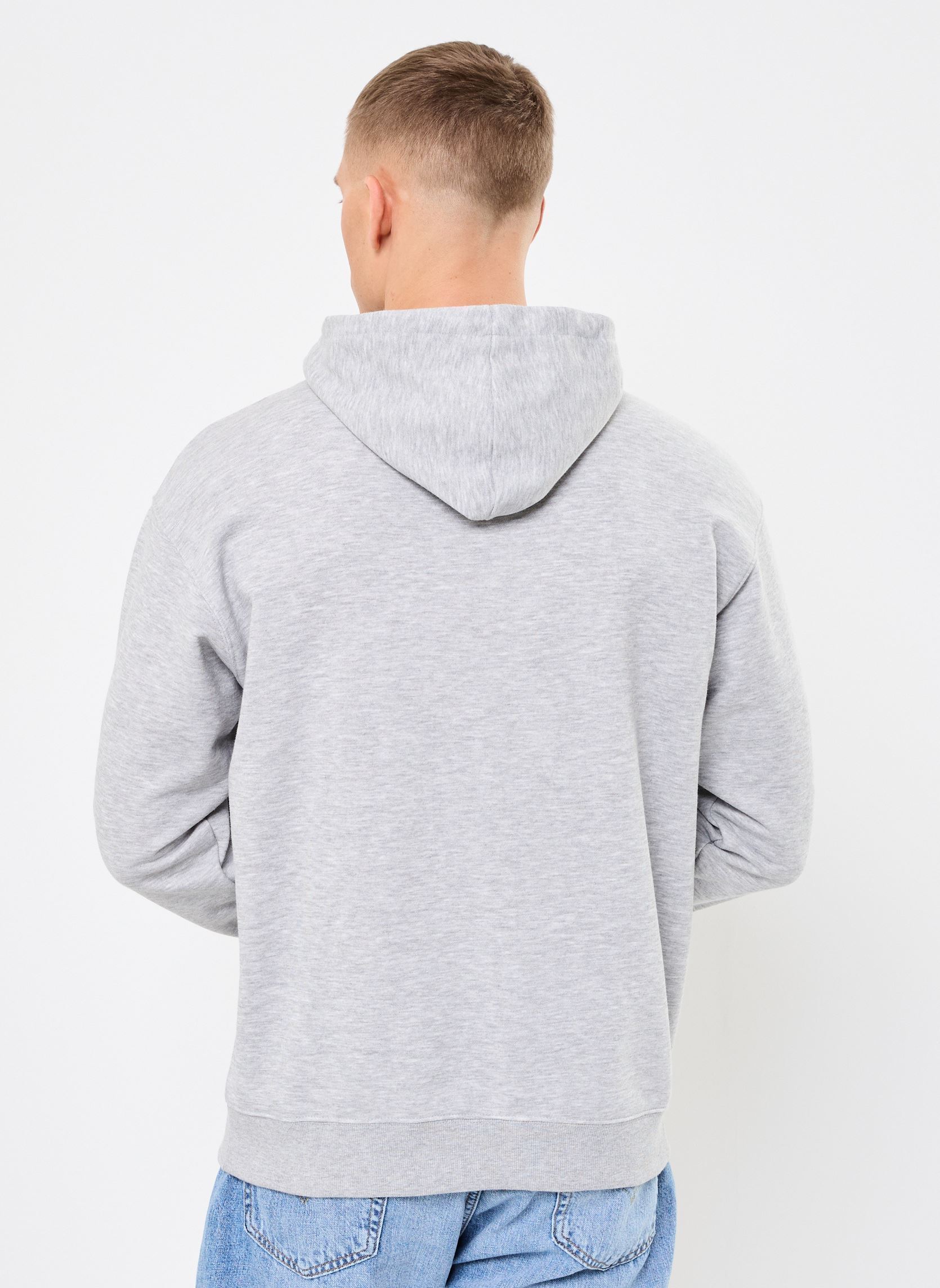 Sweats à capuche Heritage French Terry Graphic Hoodie homme gris New Balance Sweats à capuche Heritage French Terry Graphic Hoodie homme gris ATHLETIC GREY