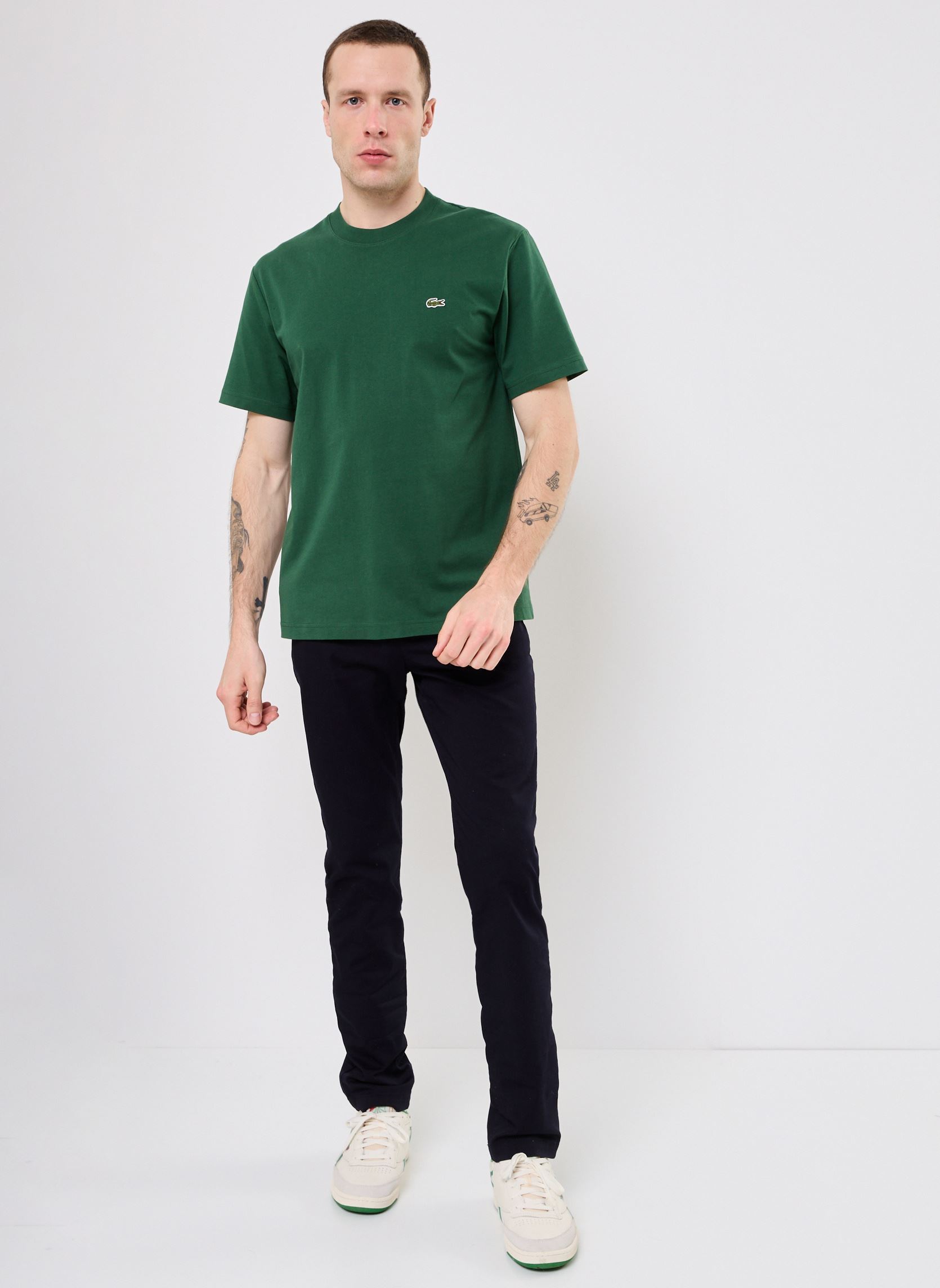 Pantalones rectos Pantalon Lacoste HH3463 hombre azul Lacoste Pantalones rectos Pantalon Lacoste HH3463 hombre azul ABIMES