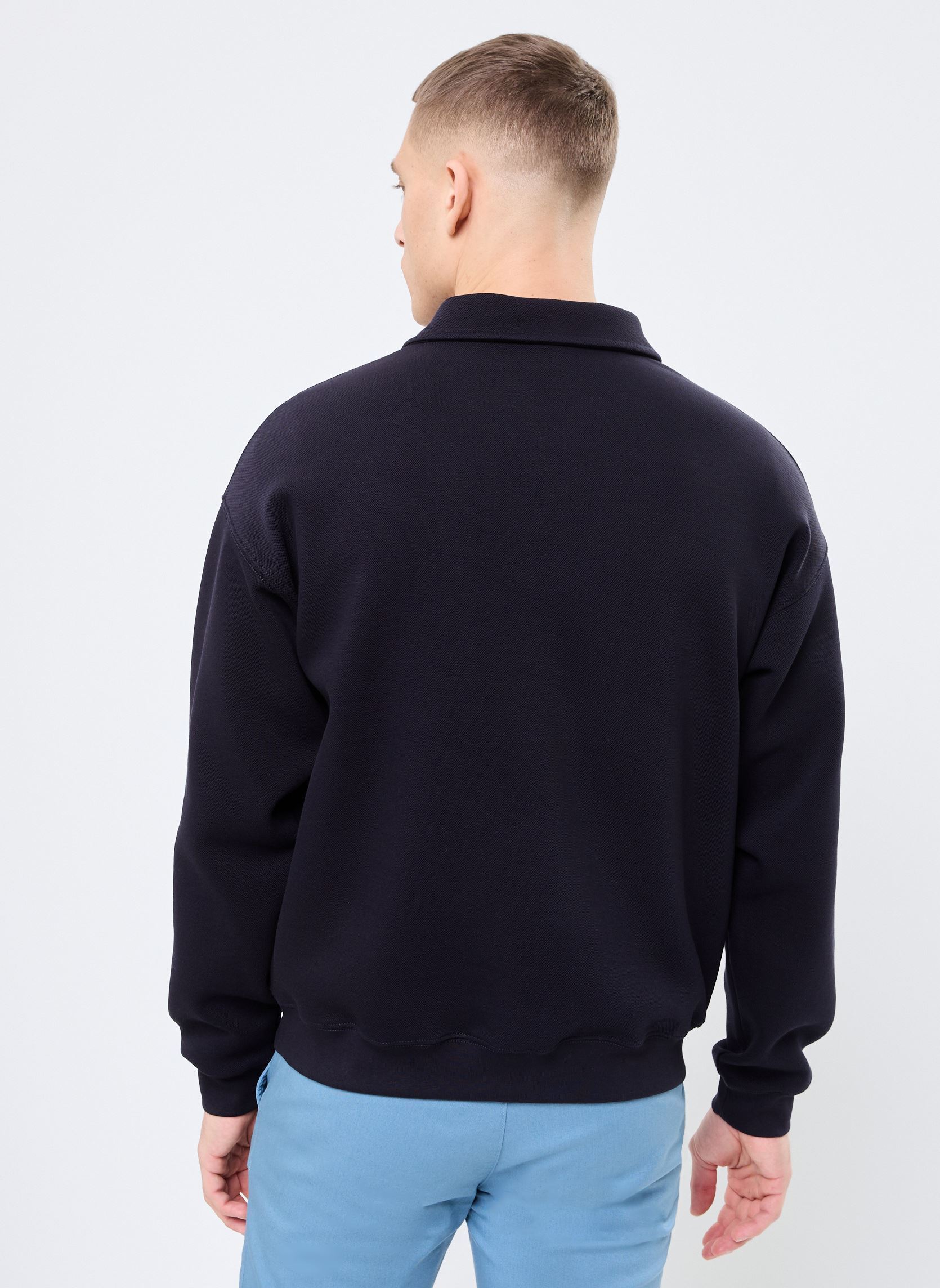 Polos manches courtes Polo manches longues Lacoste SH2821 homme bleu Lacoste Polos manches courtes Polo manches longues Lacoste SH2821 homme bleu ABIMES