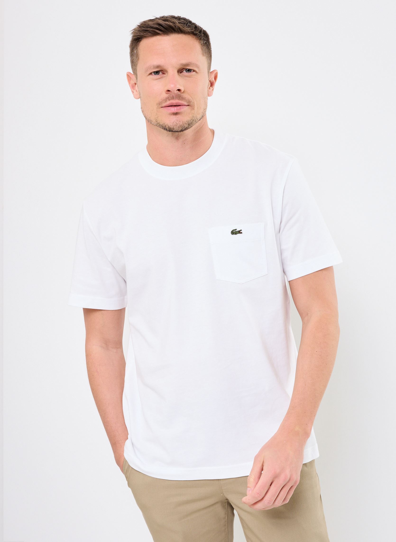 T shirt Lacoste T Shirt Ref 63659 166 EU - vue 2