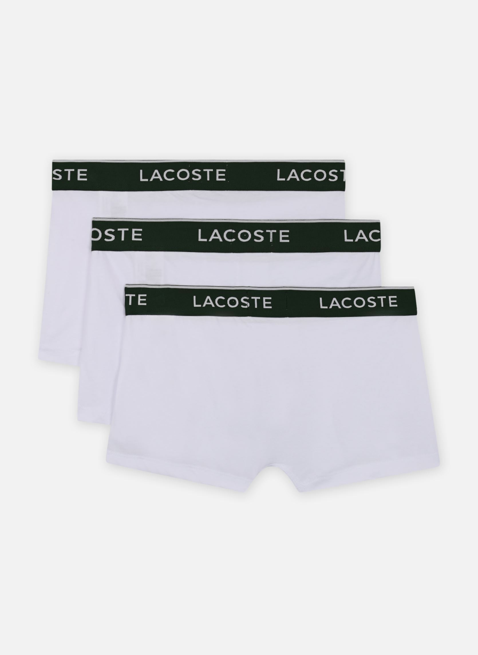 Lange Unterhosen Pack de 3 boxers 5H1300 herren weiß Lacoste Lange Unterhosen Pack de 3 boxers 5H1300 herren weiß BLANC