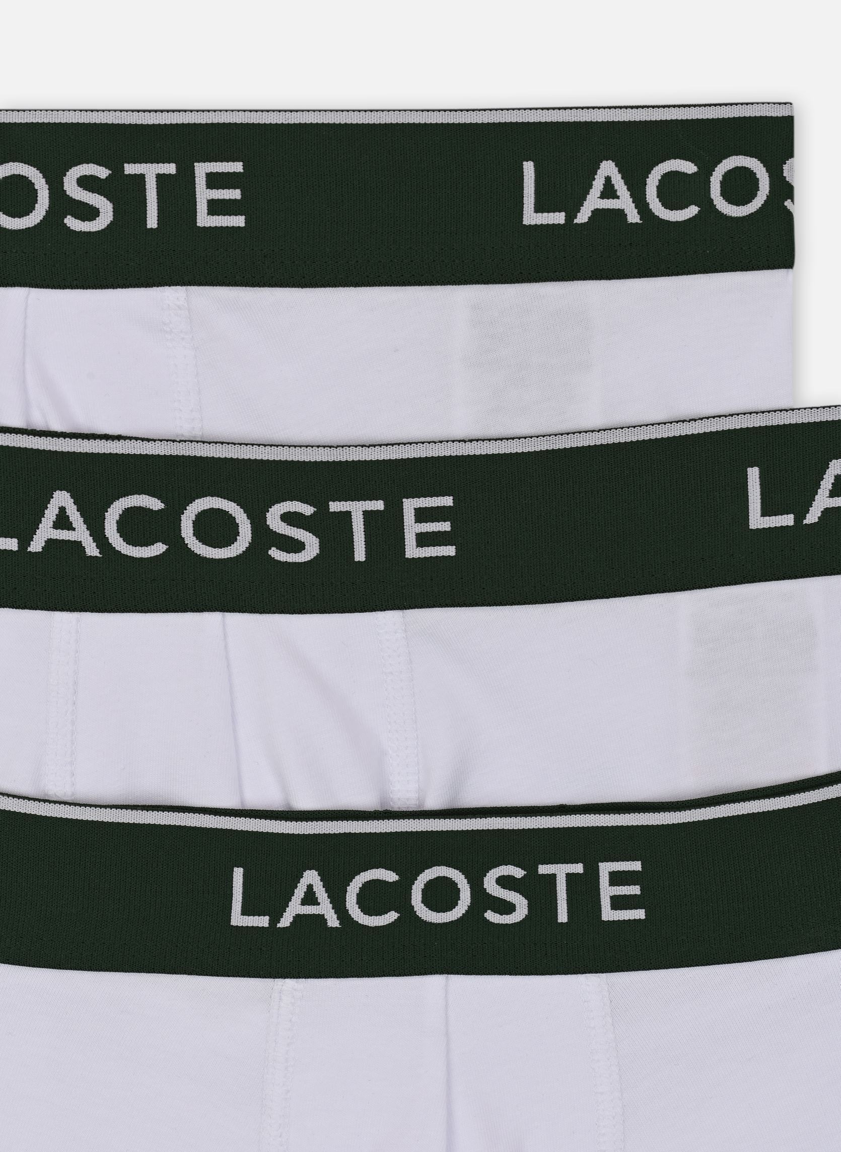 Lange Unterhosen Pack de 3 boxers 5H1300 herren weiß Lacoste Lange Unterhosen Pack de 3 boxers 5H1300 herren weiß BLANC