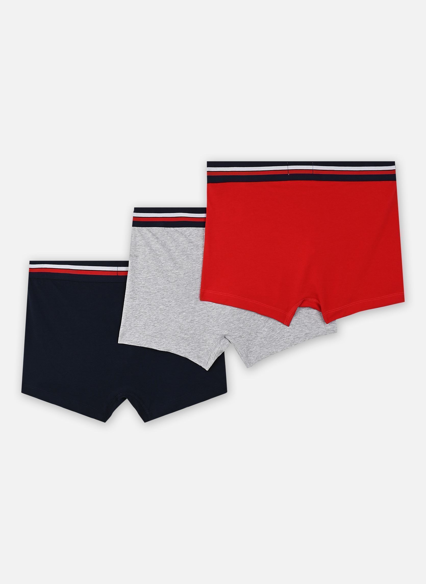 Mutande lunghe Pack de 3 boxers Lacoste 5H2390 uomo multicolore Lacoste Mutande lunghe Pack de 3 boxers Lacoste 5H2390 uomo multicolore MARINE/ARGENT CHINE-ROUGE