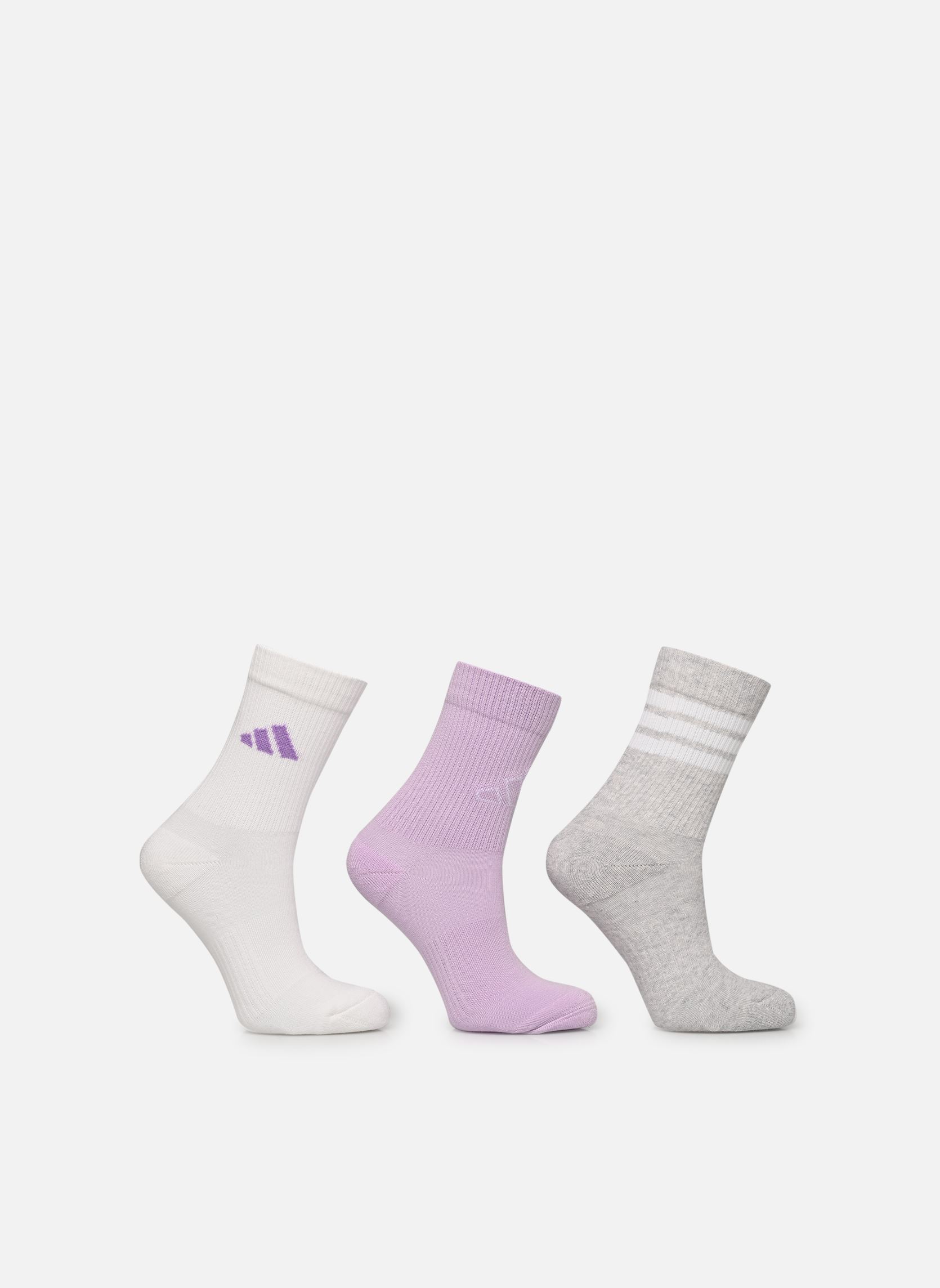 Chaussettes adidas C lin ankle 3p - vue 7