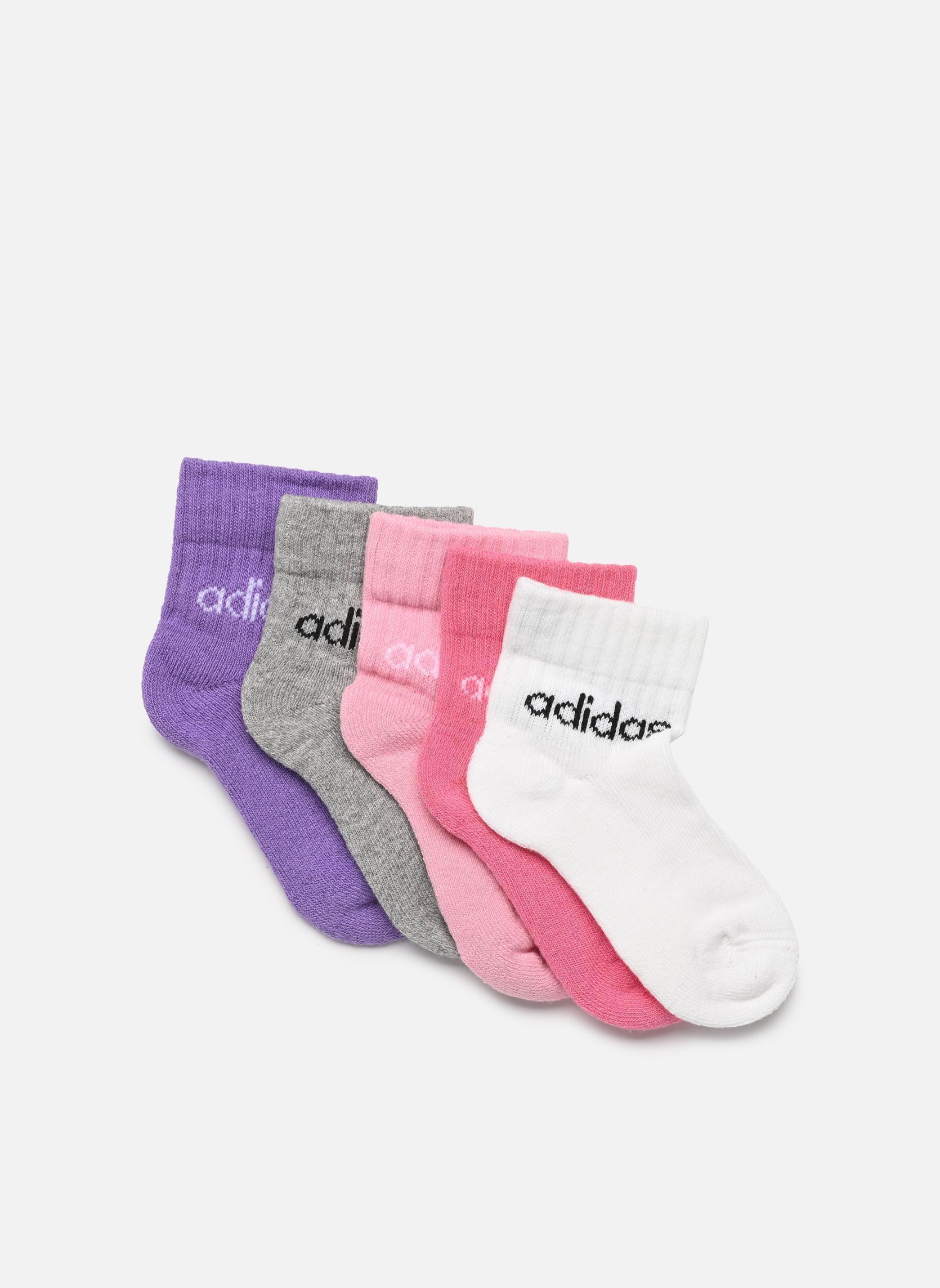 Chaussettes de sports adidas KIDS LIN ANK 5P 29 /