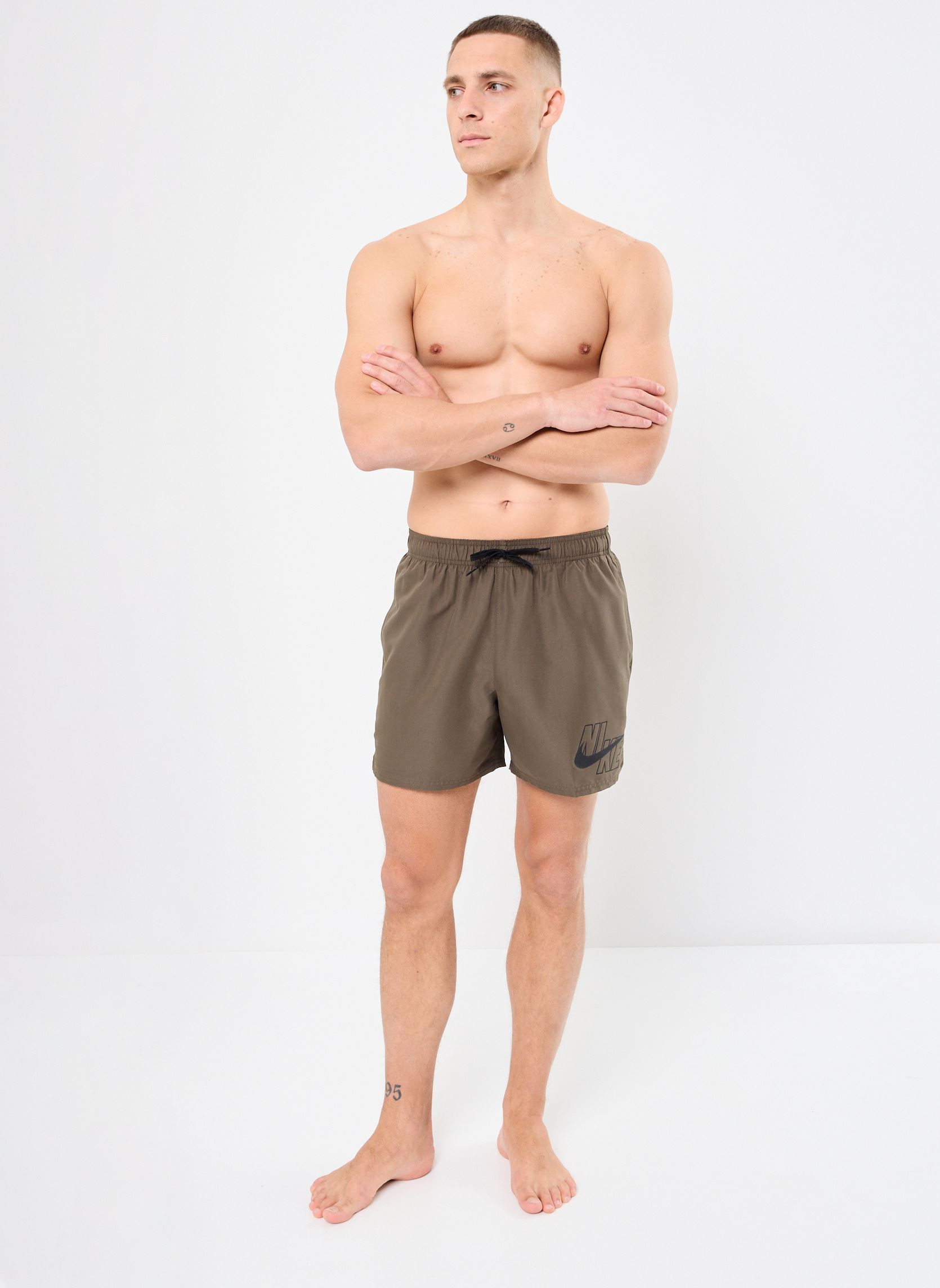 Shorts de bain NESSA566 homme vert Nike Swim Shorts de bain NESSA566 homme vert CARGO KHAKI