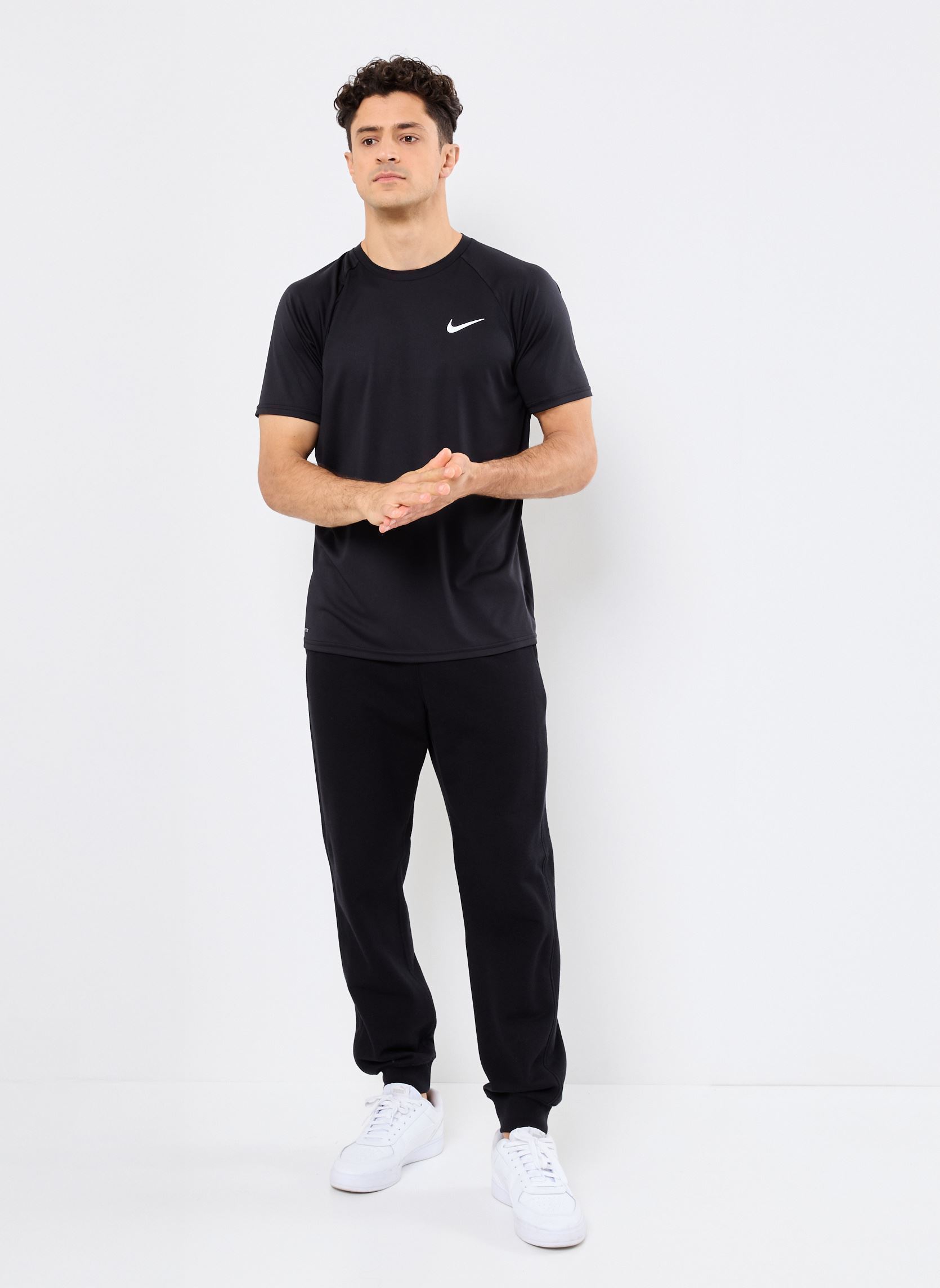 Tee-shirts manches courtes NESSA586 homme noir Nike Swim Tee-shirts manches courtes NESSA586 homme noir BLACK