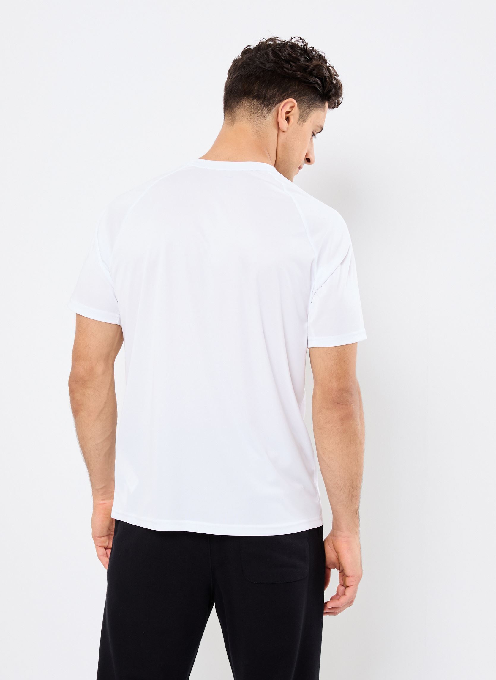 Kurzarm-T-Shirts NESSA586 herren weiß Nike Swim Kurzarm-T-Shirts NESSA586 herren weiß WHITE