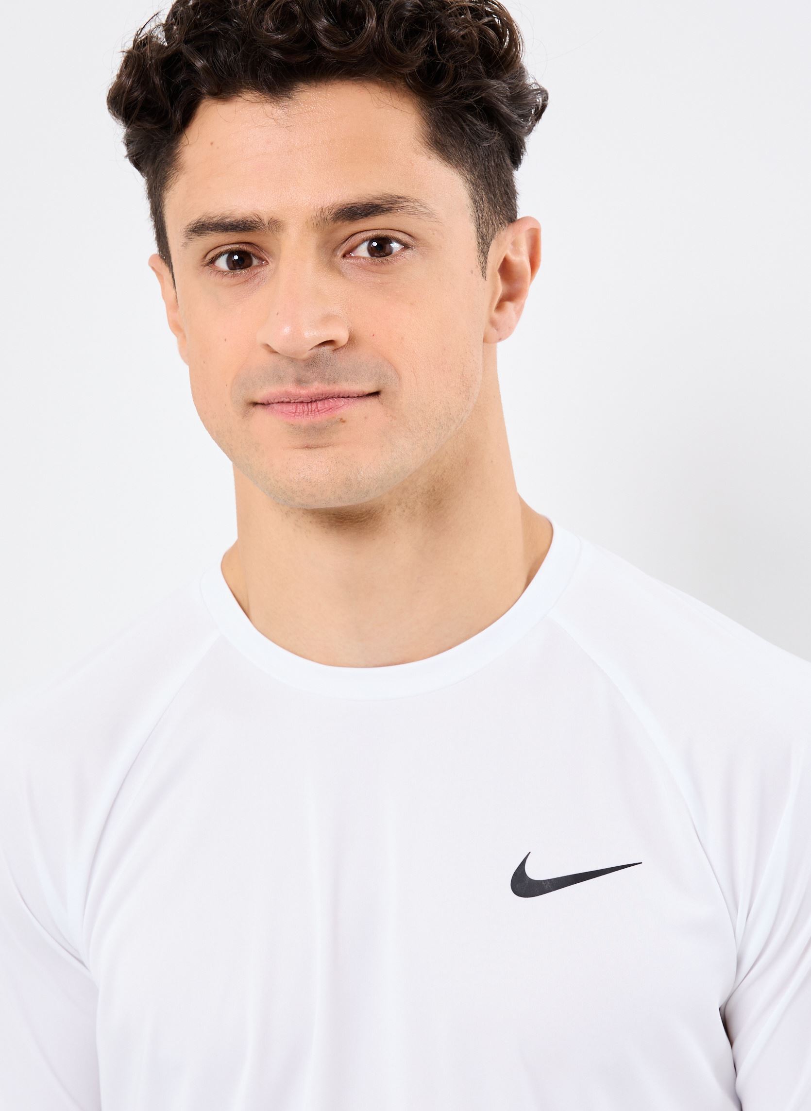 Kurzarm-T-Shirts NESSA586 herren weiß Nike Swim Kurzarm-T-Shirts NESSA586 herren weiß WHITE
