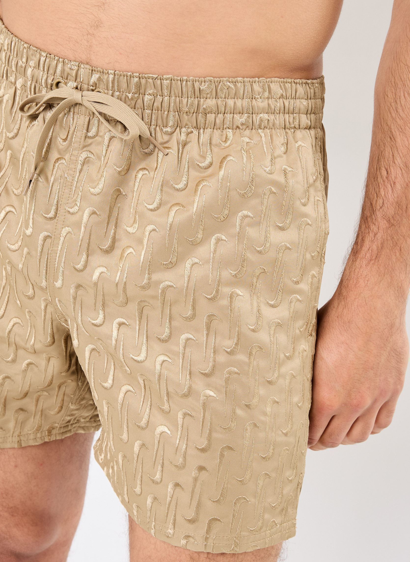 Zwemshorts NESSF505 heren beige Nike Swim Zwemshorts NESSF505 heren beige PARACHUTE BEIGE
