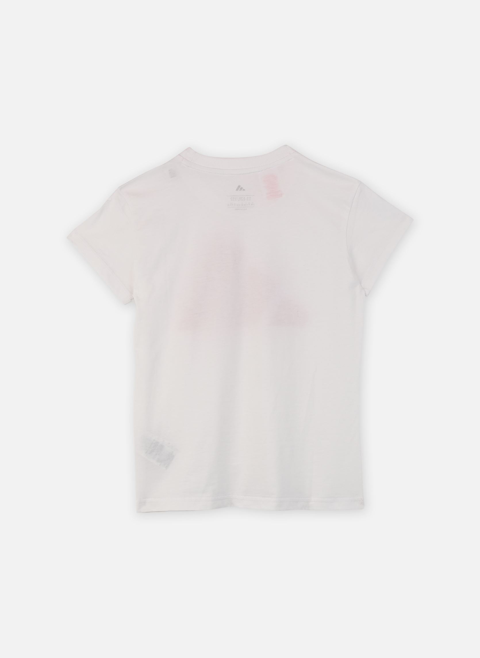 T-shirts met korte mouwen JG BL TEE 160 meisjes wit adidas sportswear T-shirts met korte mouwen JG BL TEE 160 meisjes wit WHITE/PNKFUS