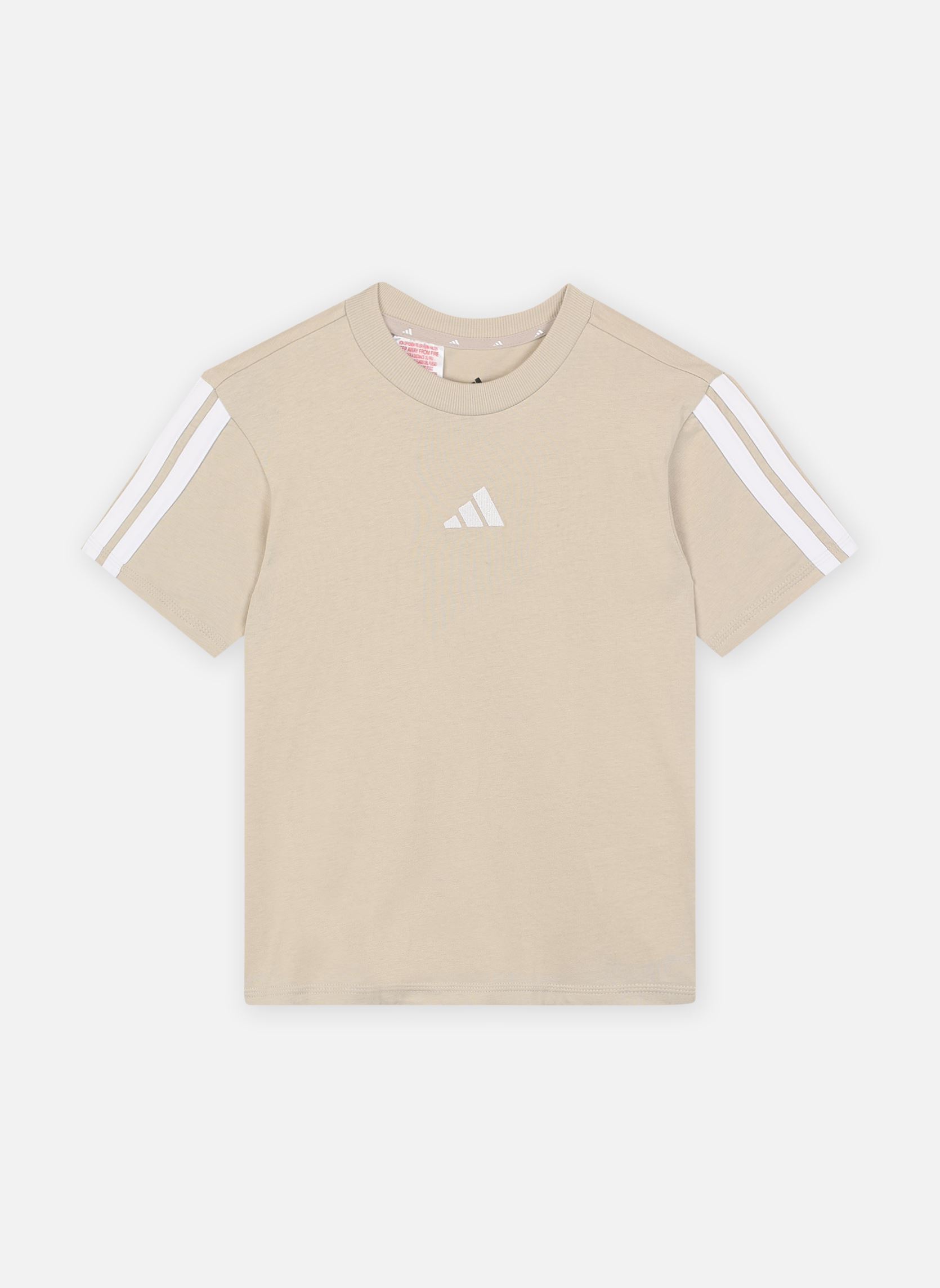 Tee-shirts J 3S TEE 160 beige adidas sportswear Tee-shirts J 3S TEE 160 beige WONALU/WHITE