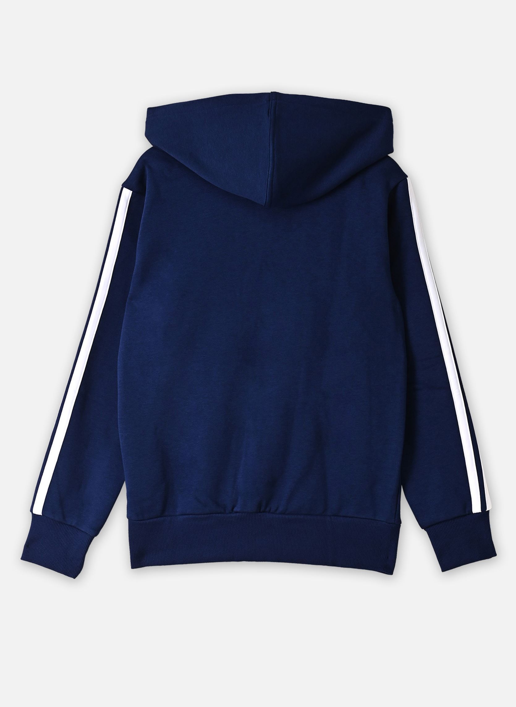 Sweats zippés J 3S FL FZ HD bleu adidas sportswear Sweats zippés J 3S FL FZ HD bleu dark blue