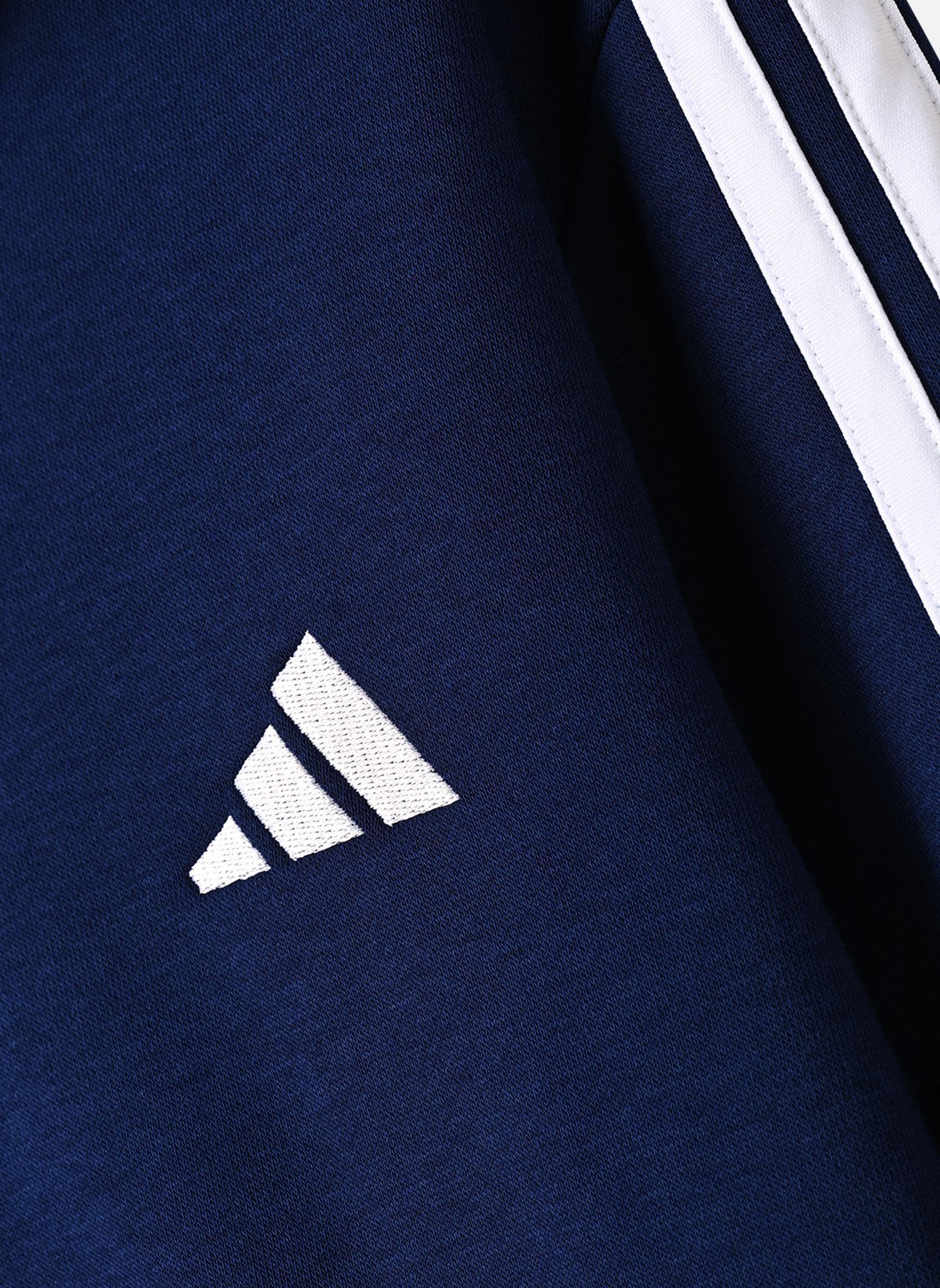Sweats zippés J 3S FL FZ HD bleu adidas sportswear Sweats zippés J 3S FL FZ HD bleu dark blue