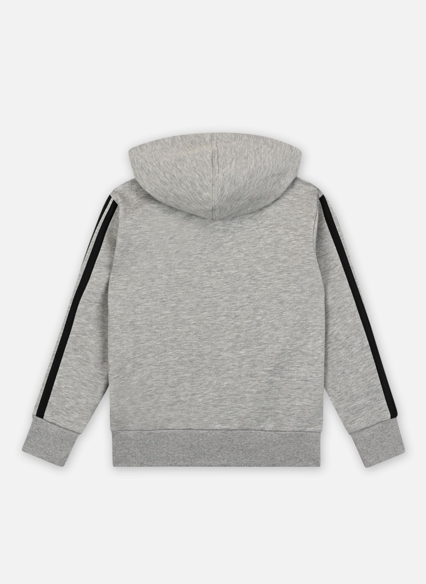 Sweats zippés J 3S FL FZ HD gris adidas sportswear Sweats zippés J 3S FL FZ HD gris MGREYH/BLACK